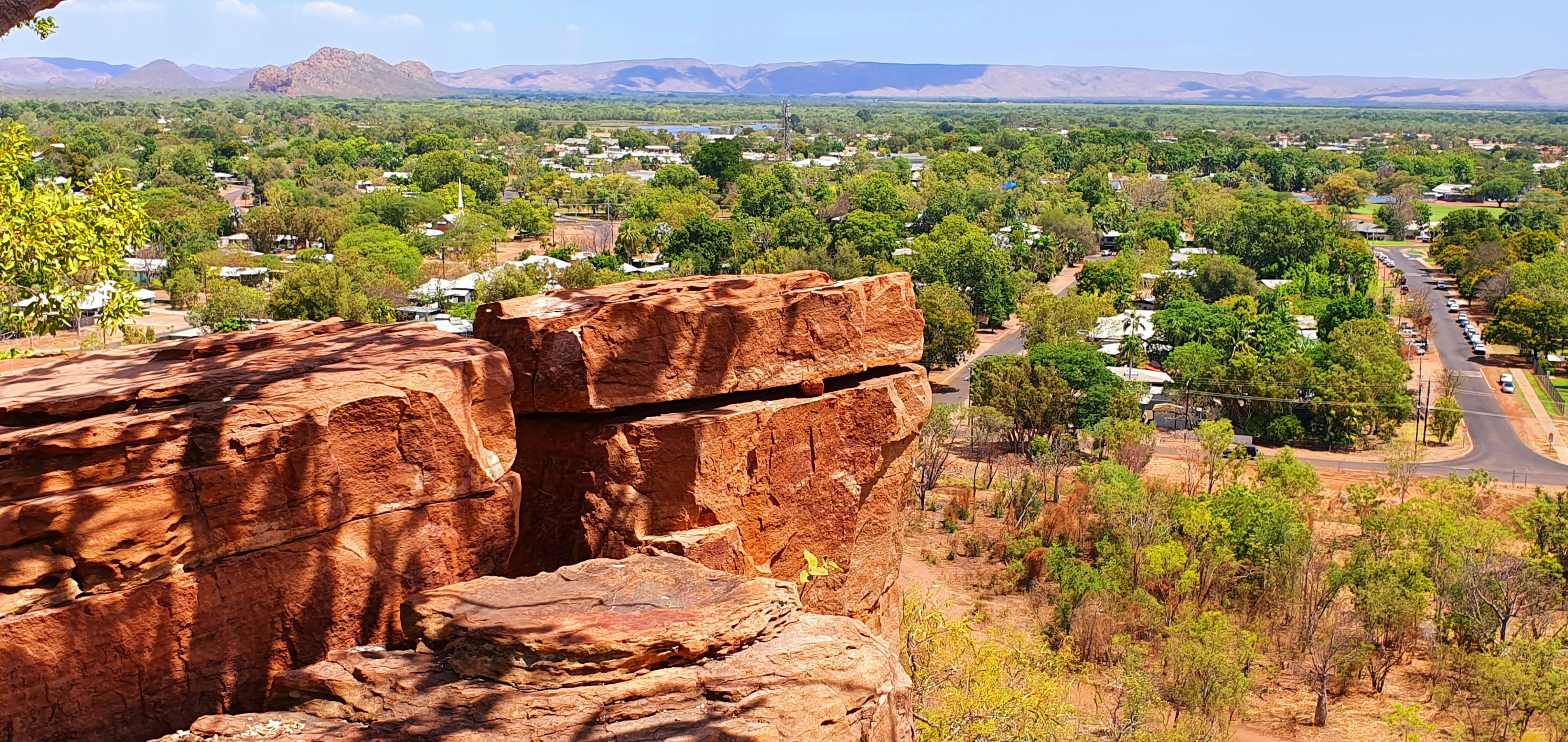 A view of the township