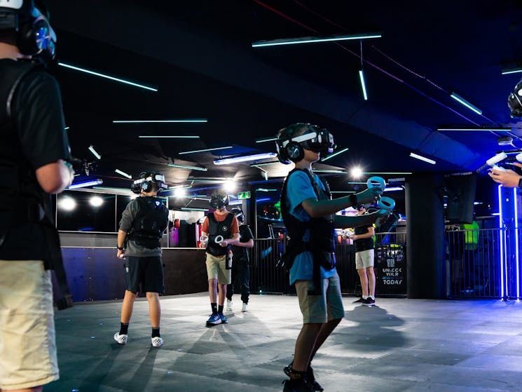 Indoor Sydney Virtual Reality arena