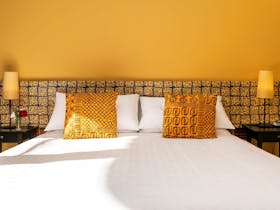 King or Twin Bed with luxury linen