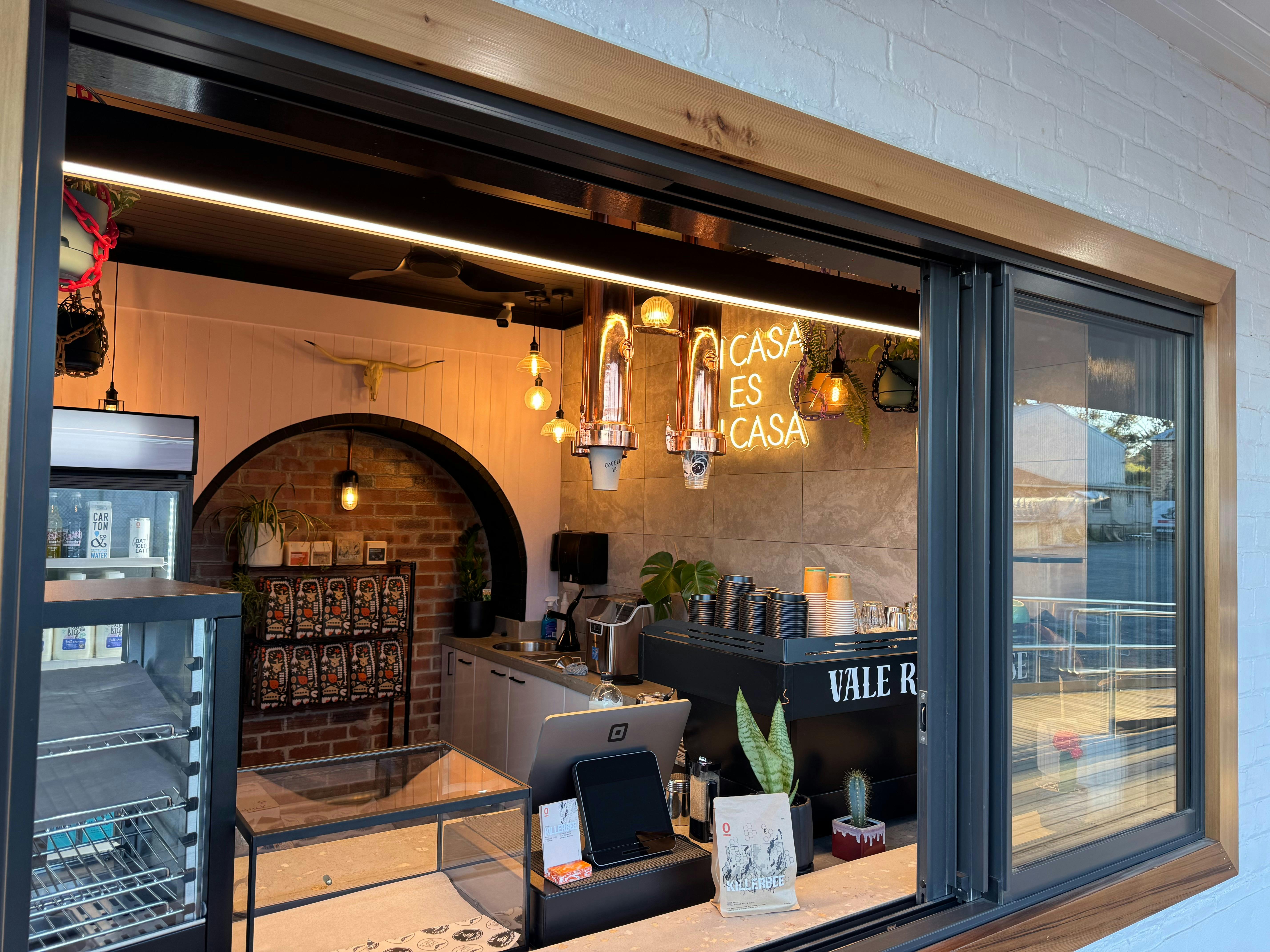 Hole-in-the-wall cafe