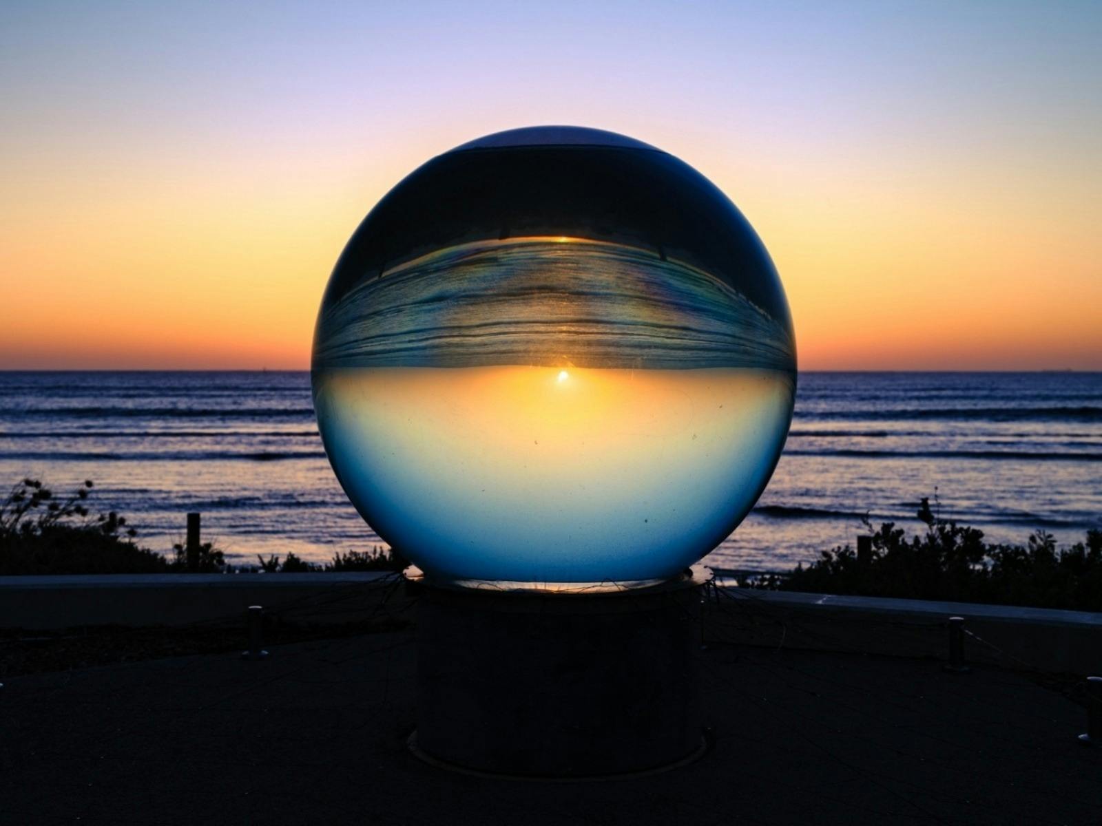 The Big Marble, also known as Horizon Ball, in Geraldton