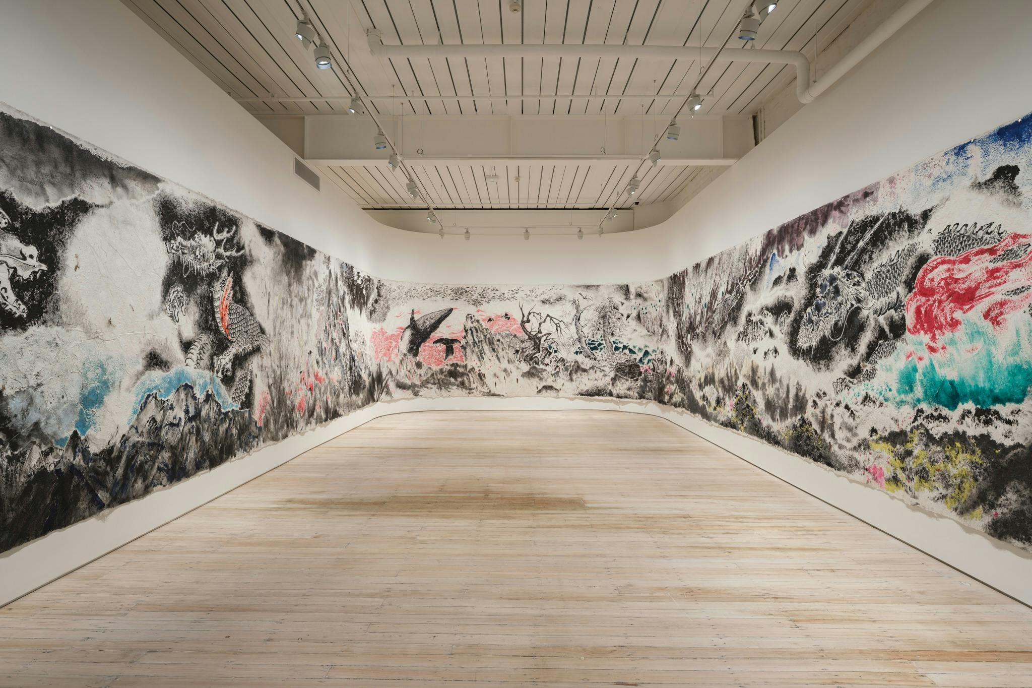 Sun Xun 孙逊, Thirty-One Metre Long Scroll Painting of Jing Bang, 2013-15