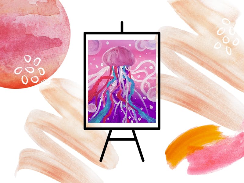 Image for STUDIO - Community Learn to Paint - Learn to paint 'Jellyfish'