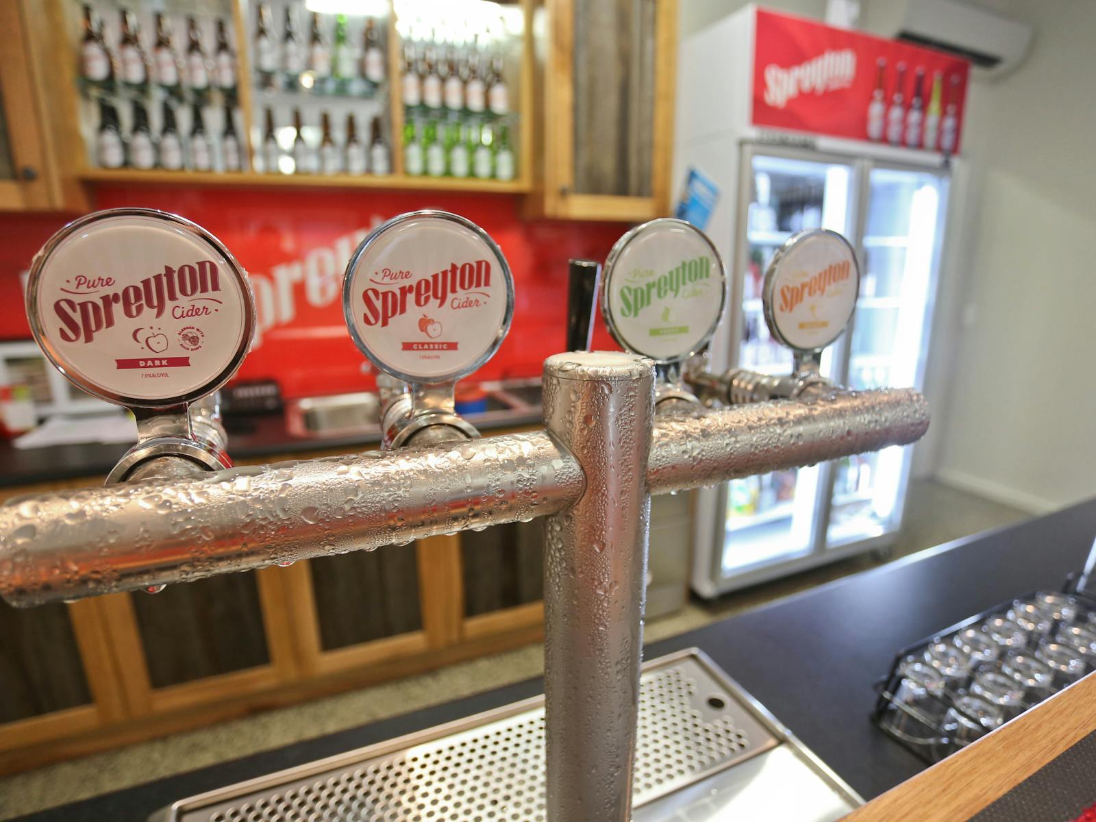 Spreyton Cider Co has wonderful cider, apple juice and more to sample