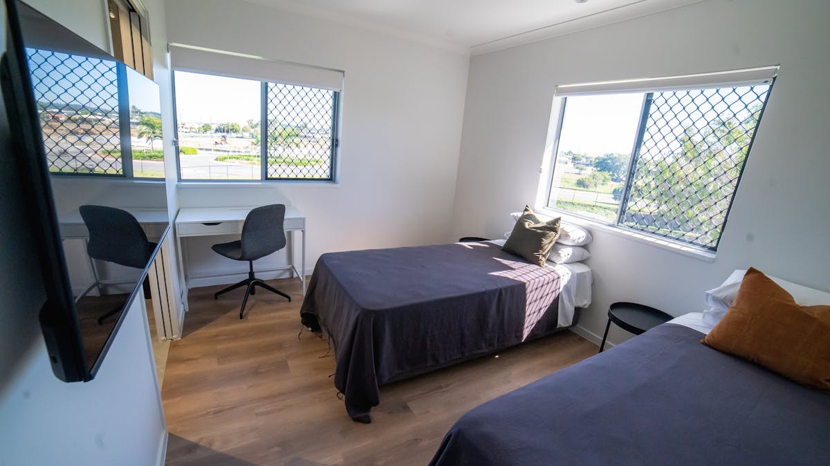 Twin room Mackay Adventure Lodge