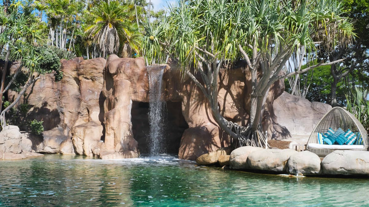 Lagoon Waterfall
