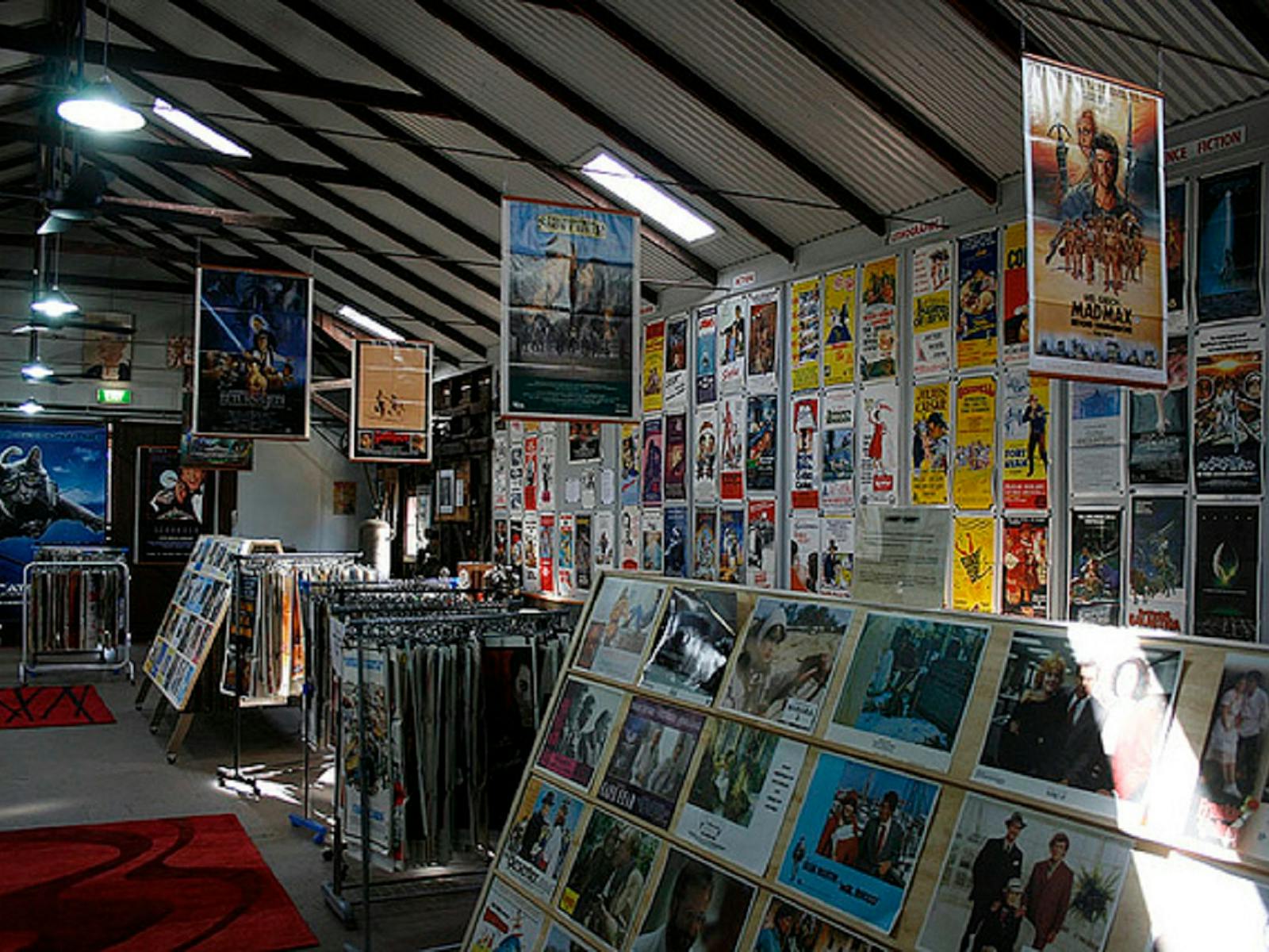 Inside the poster and film museum