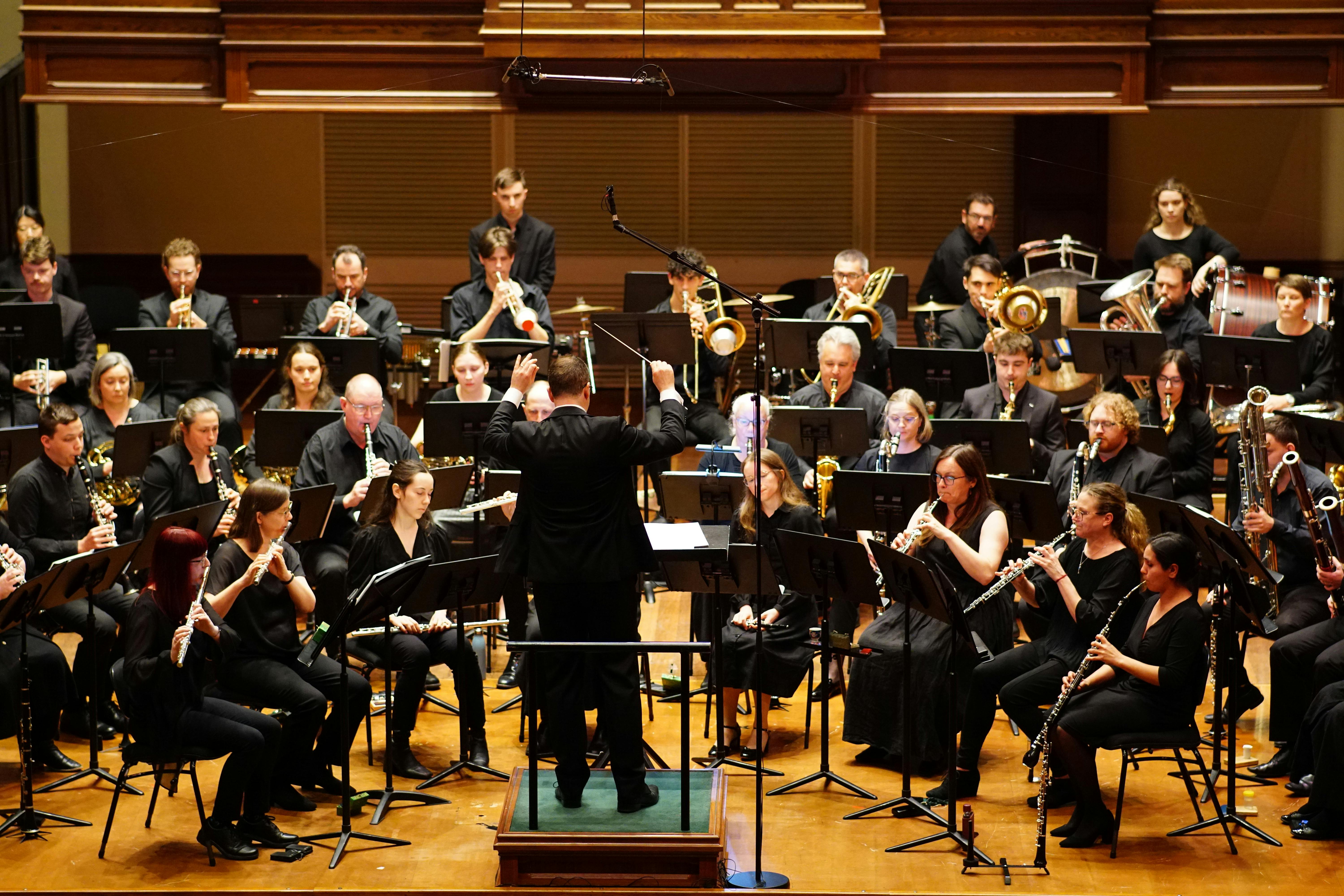 Adelaide Wind Orchestra presents Kingfishers Catch Fire