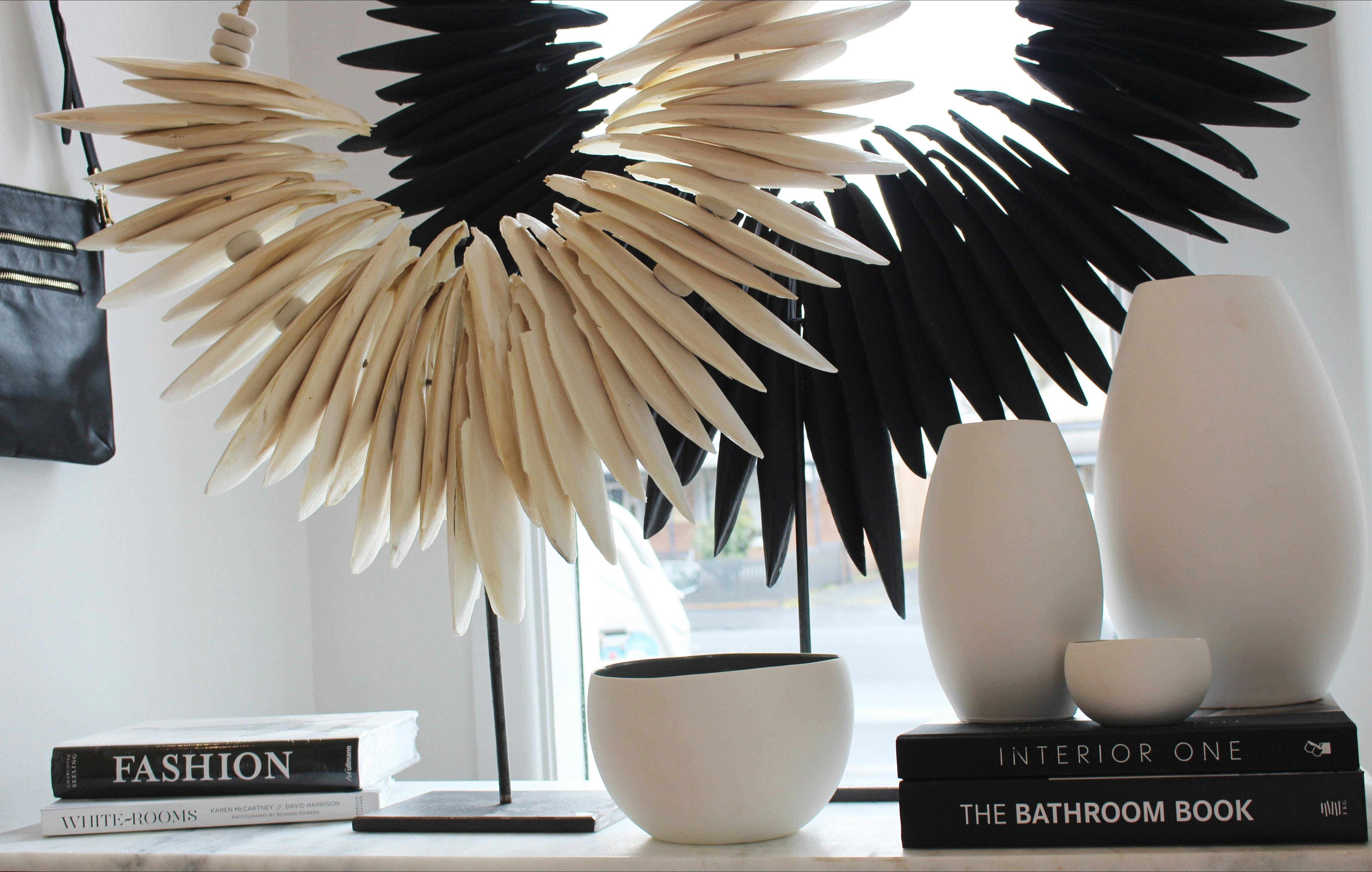 Black and white decor