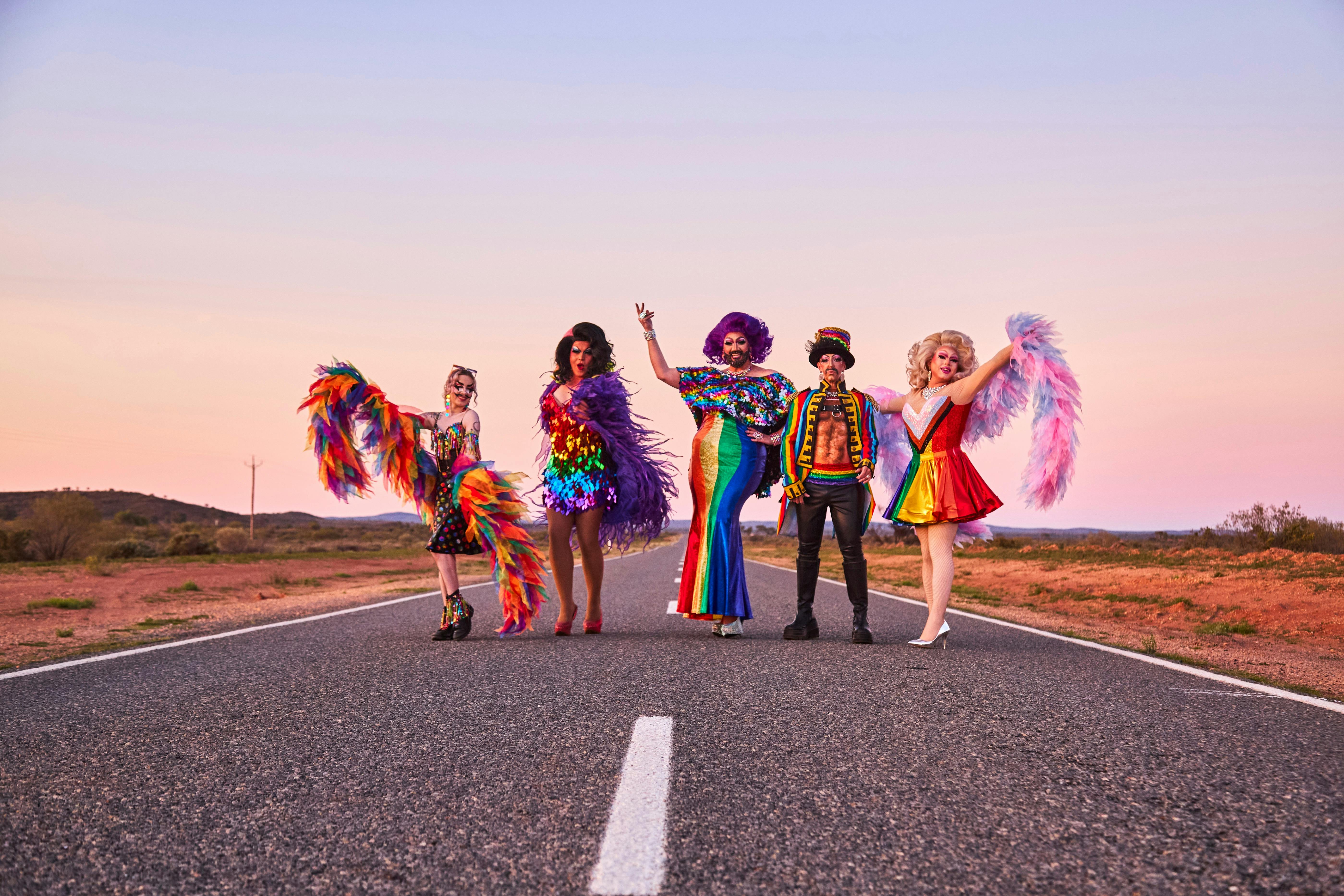 Rainbow in the Outback