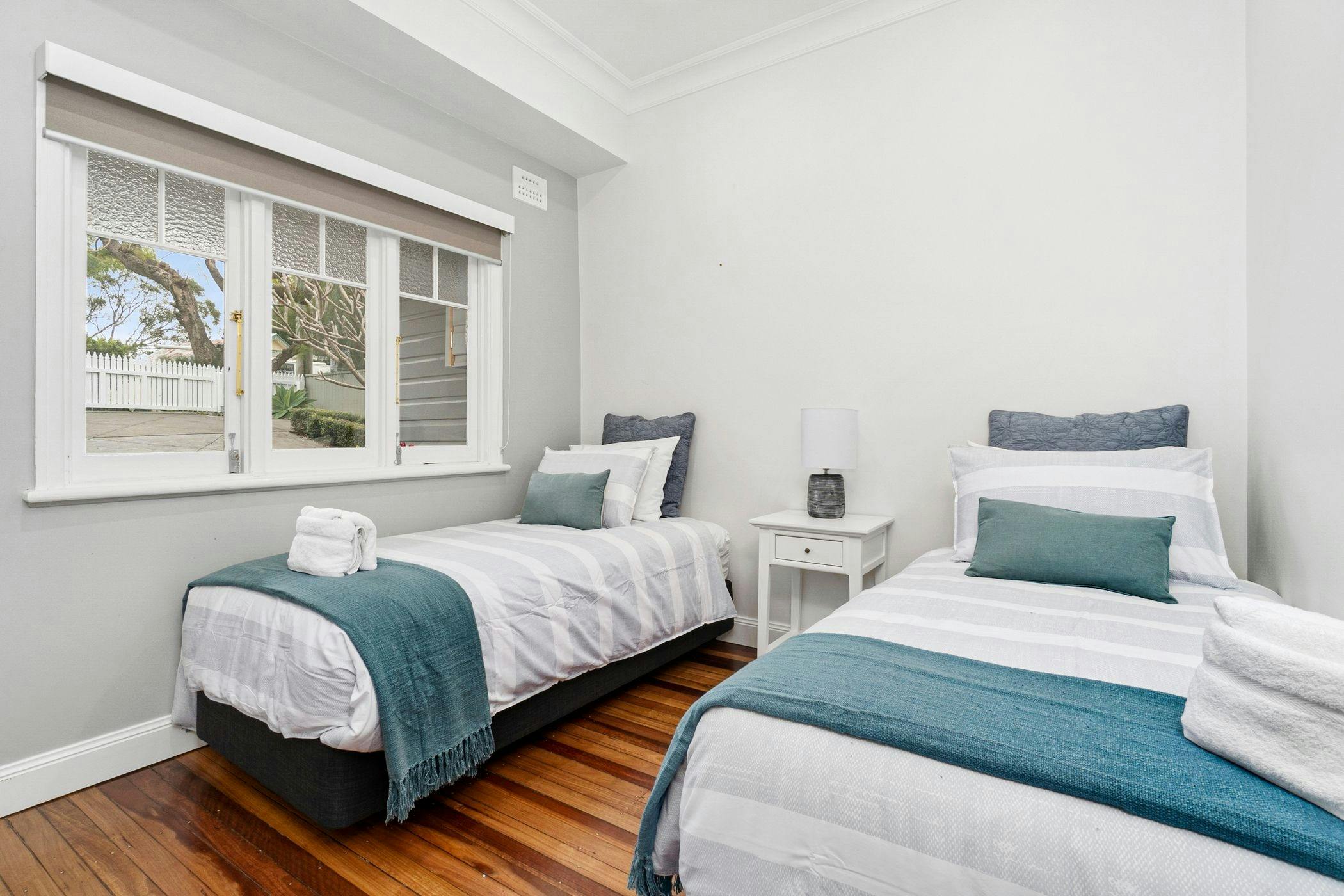 Bedroom 3 -2 x king singles