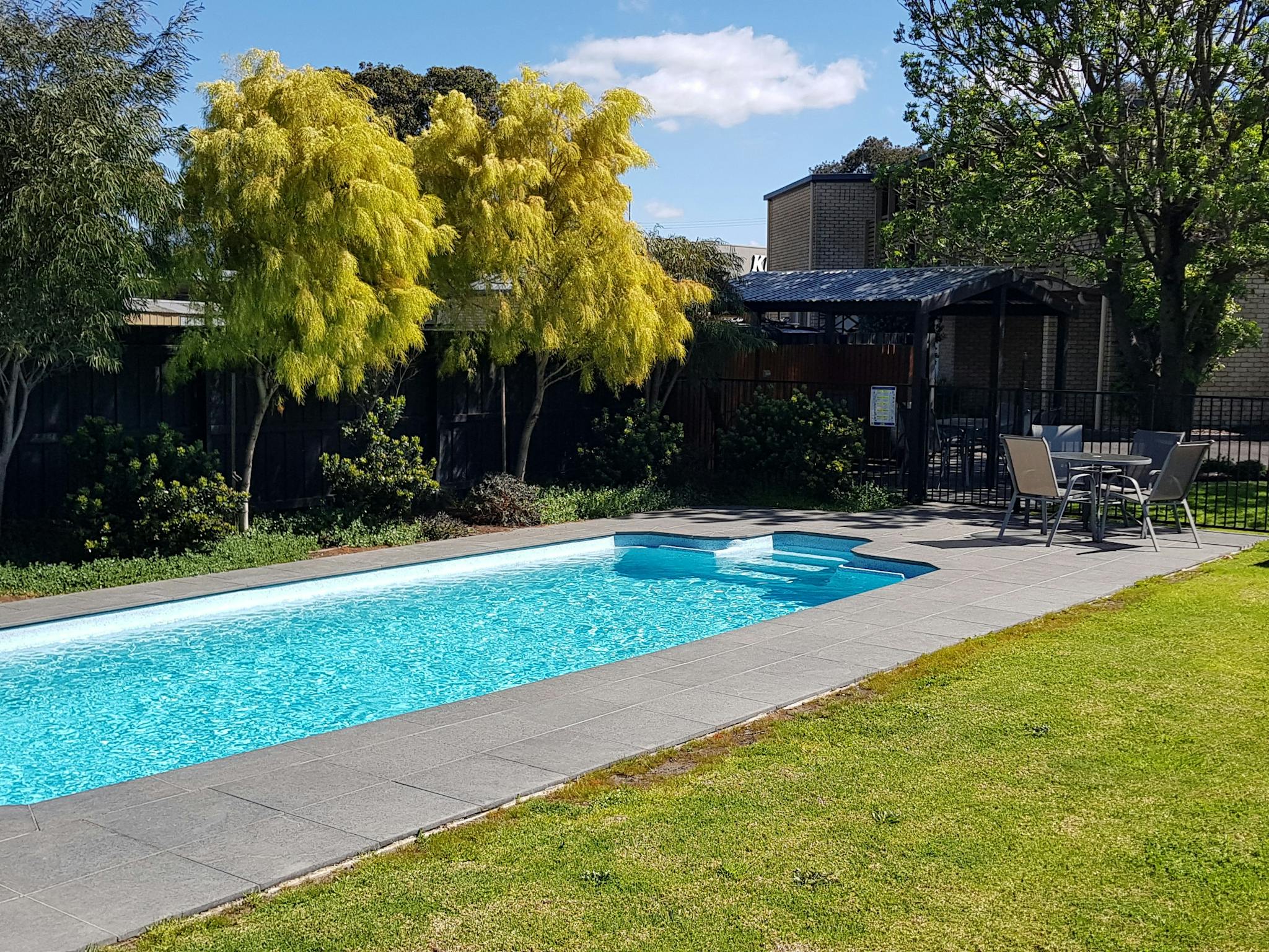 Swimming Pool & BBQ Area