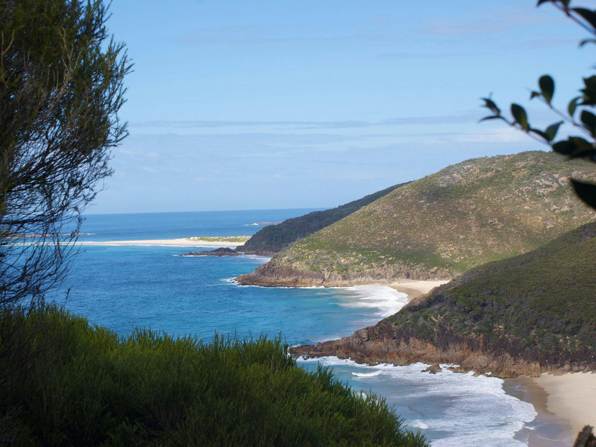 Stunning coast line of Port Stephens