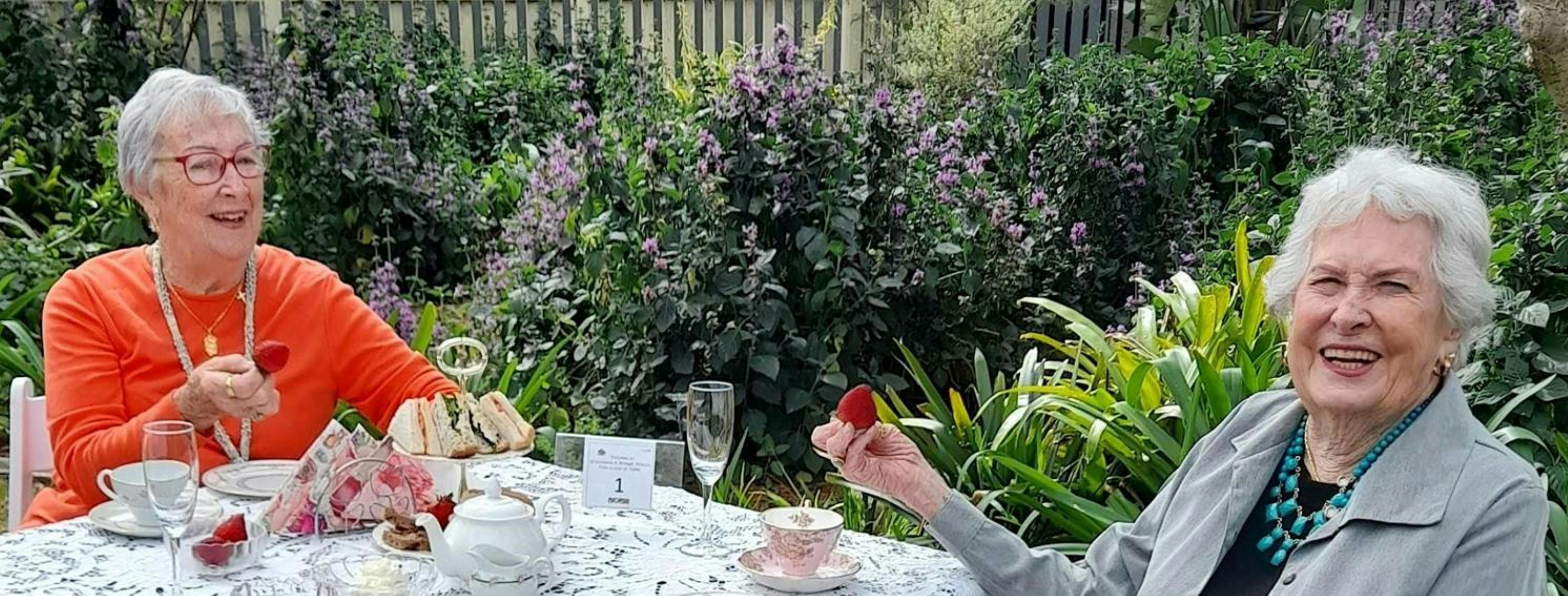 Morning Tea with ladies
