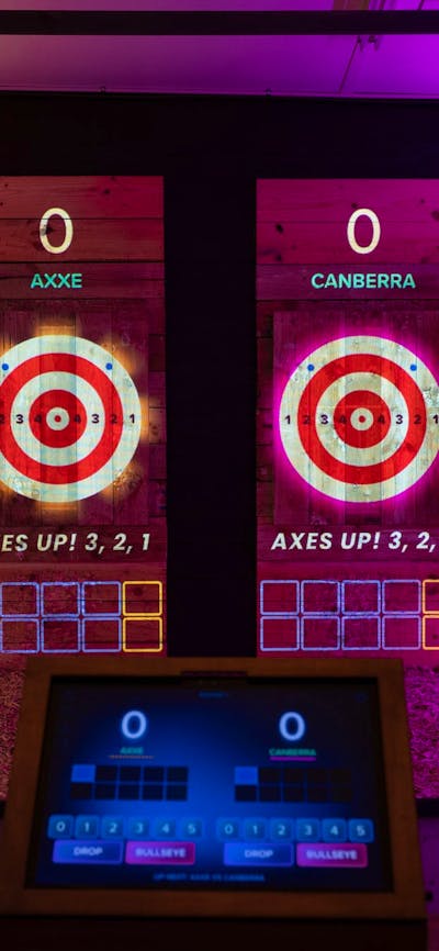 Axxe Throwing Lane - Digital Targets