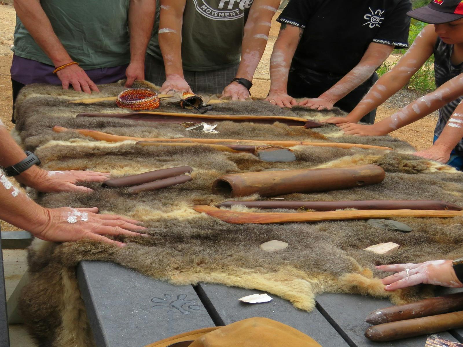 Possum skin and artefact talk