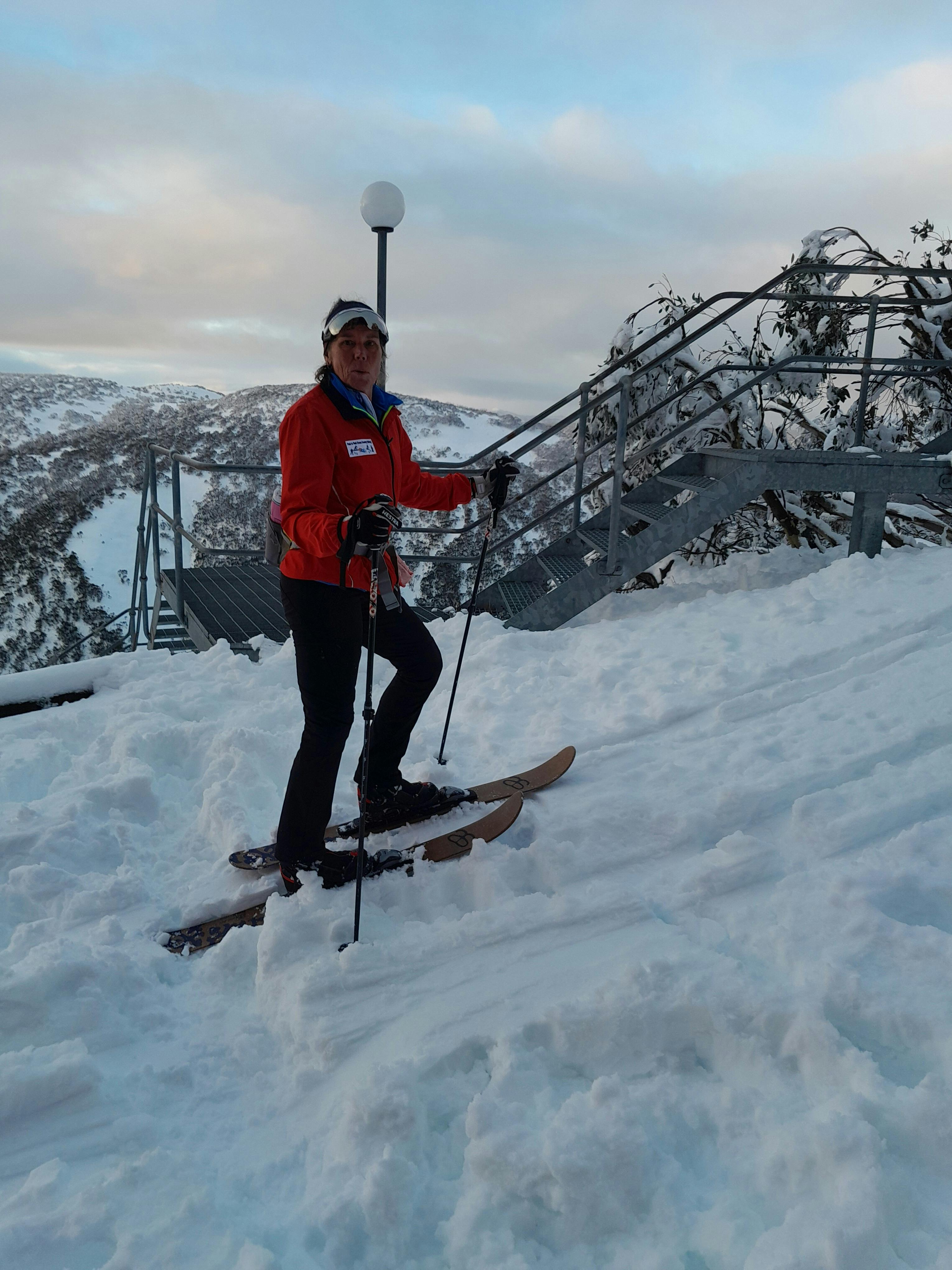 Climbing with Altai skis