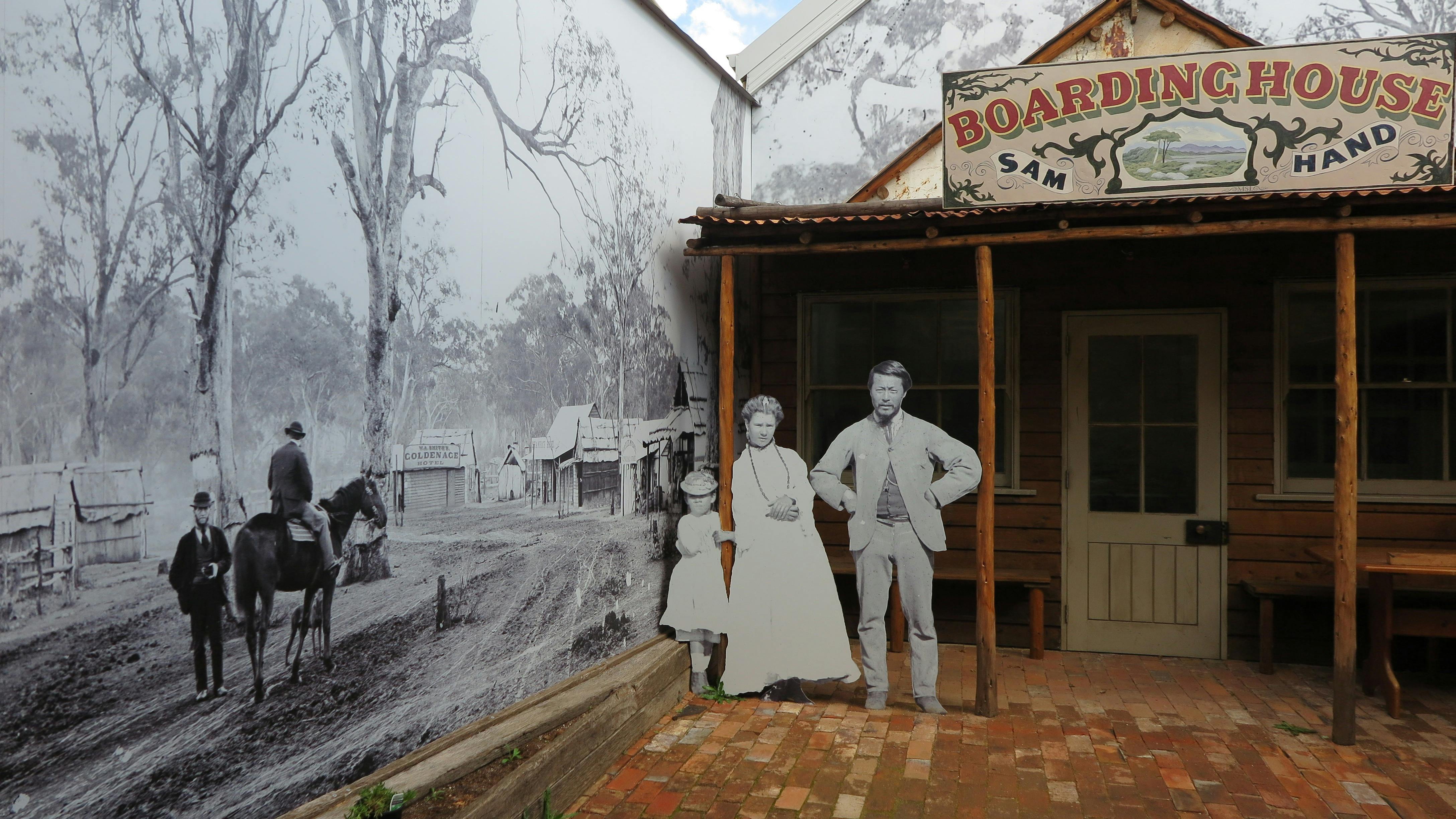 Sam Hands Boarding House 3D exhibit