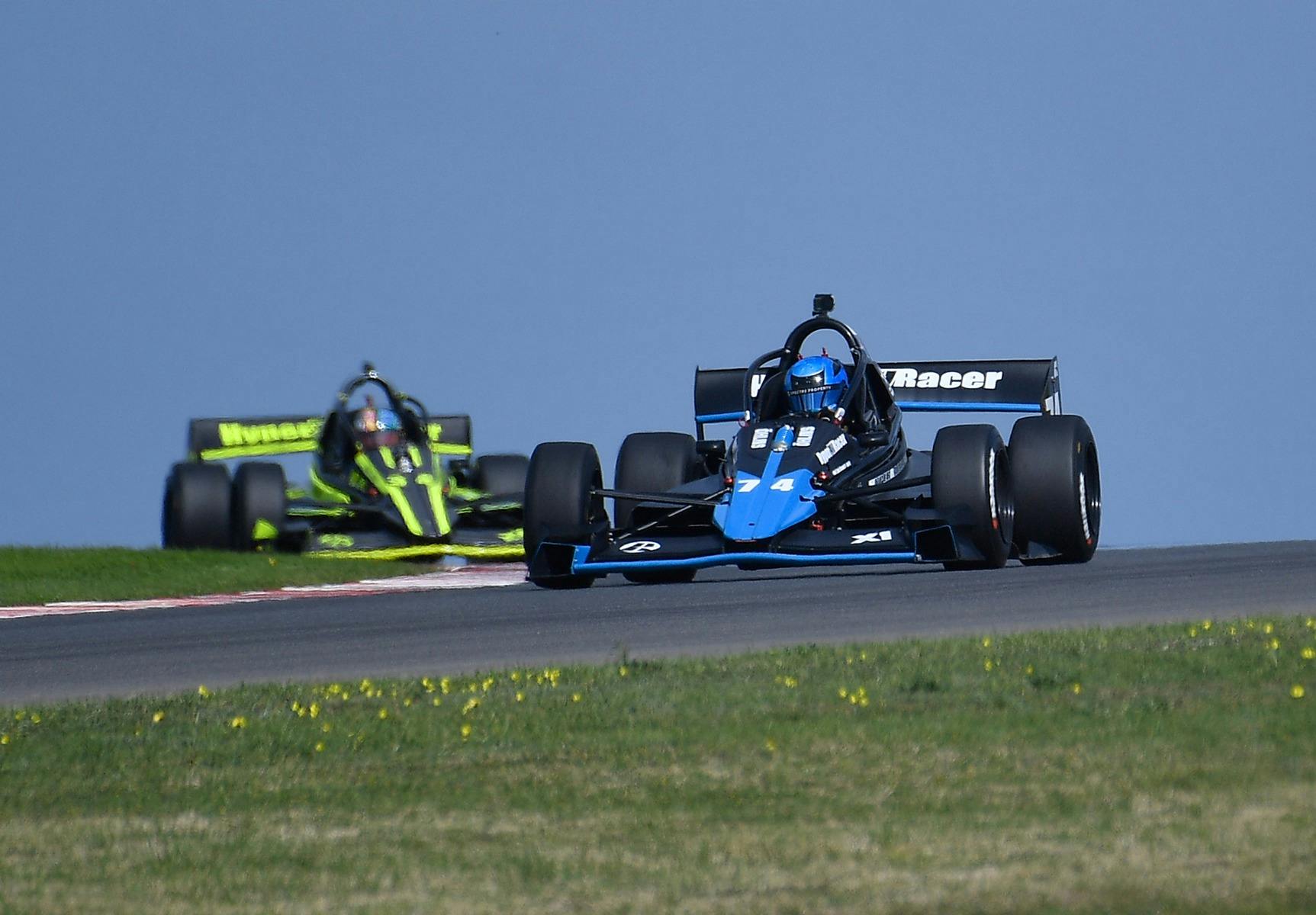 Open wheeler race cars