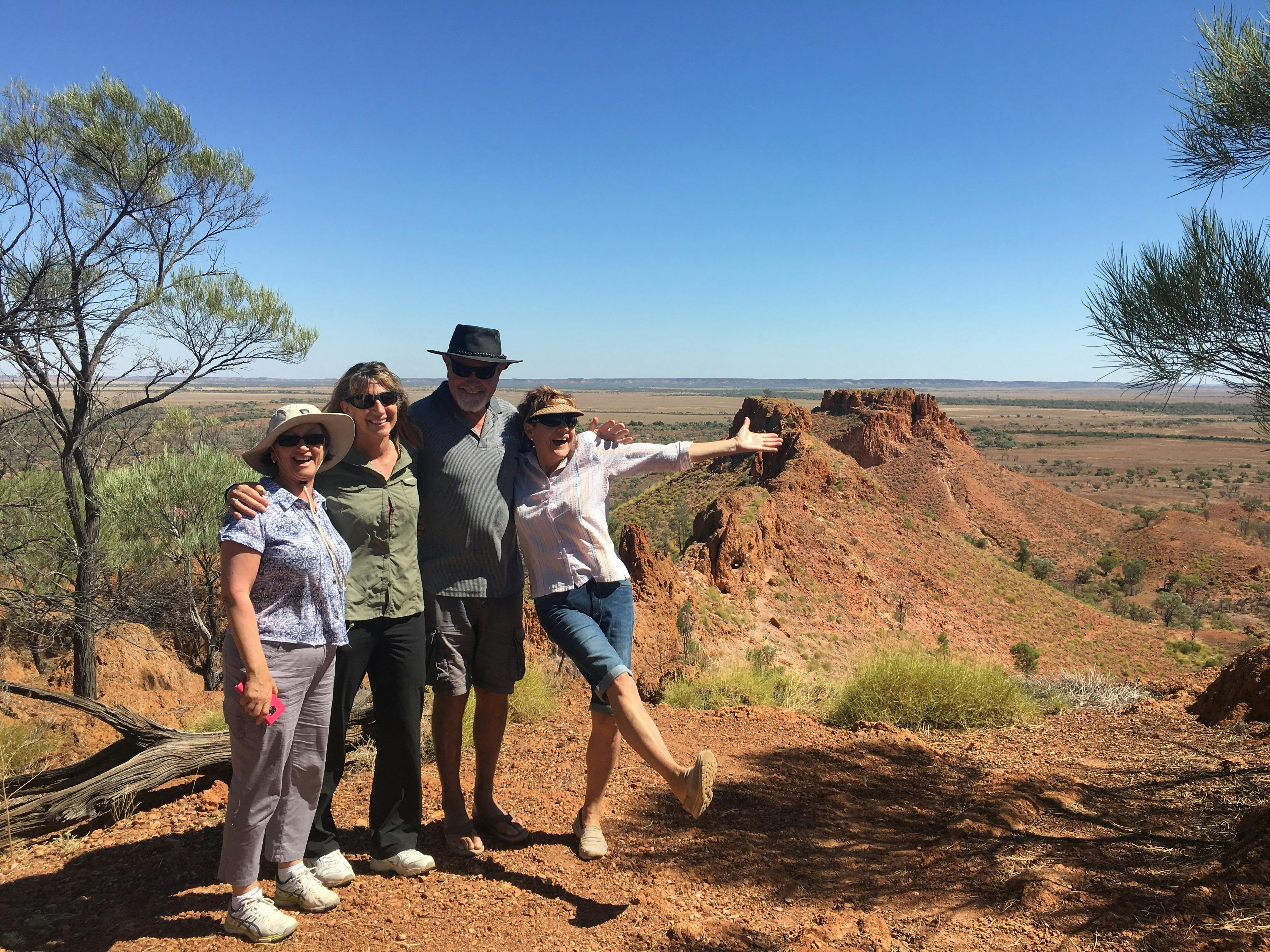 The Three Outback Sisters at Carisbrooke Station, Winton