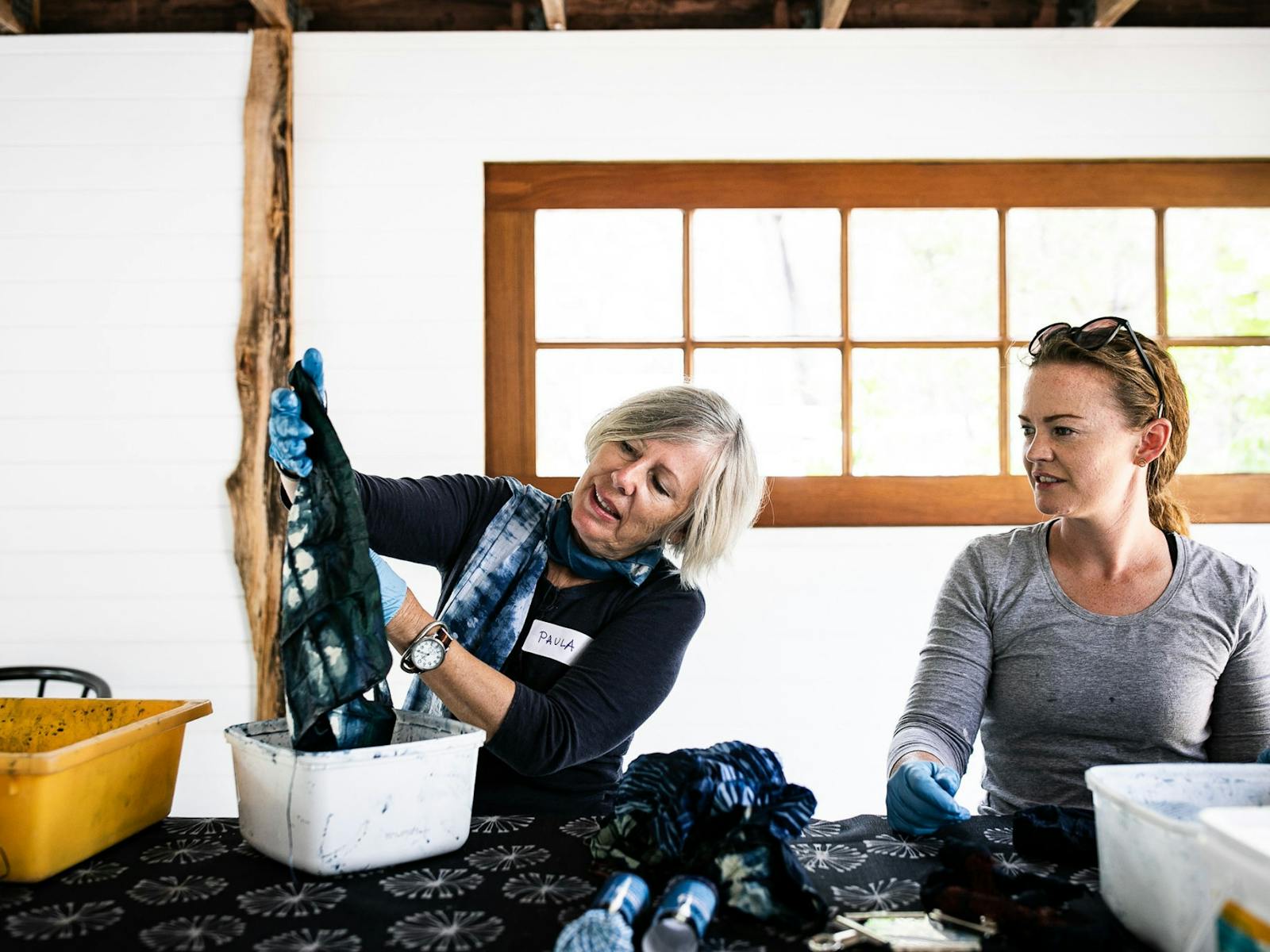 Image for Indigo Shibori Dyeing Masterclass in Jervis Bay