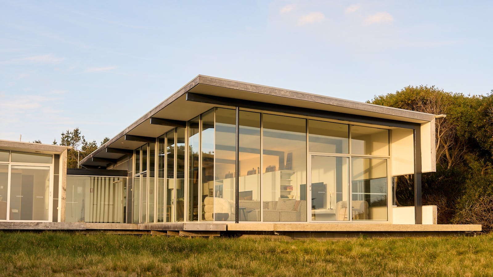 Aerial View of the waterfront location