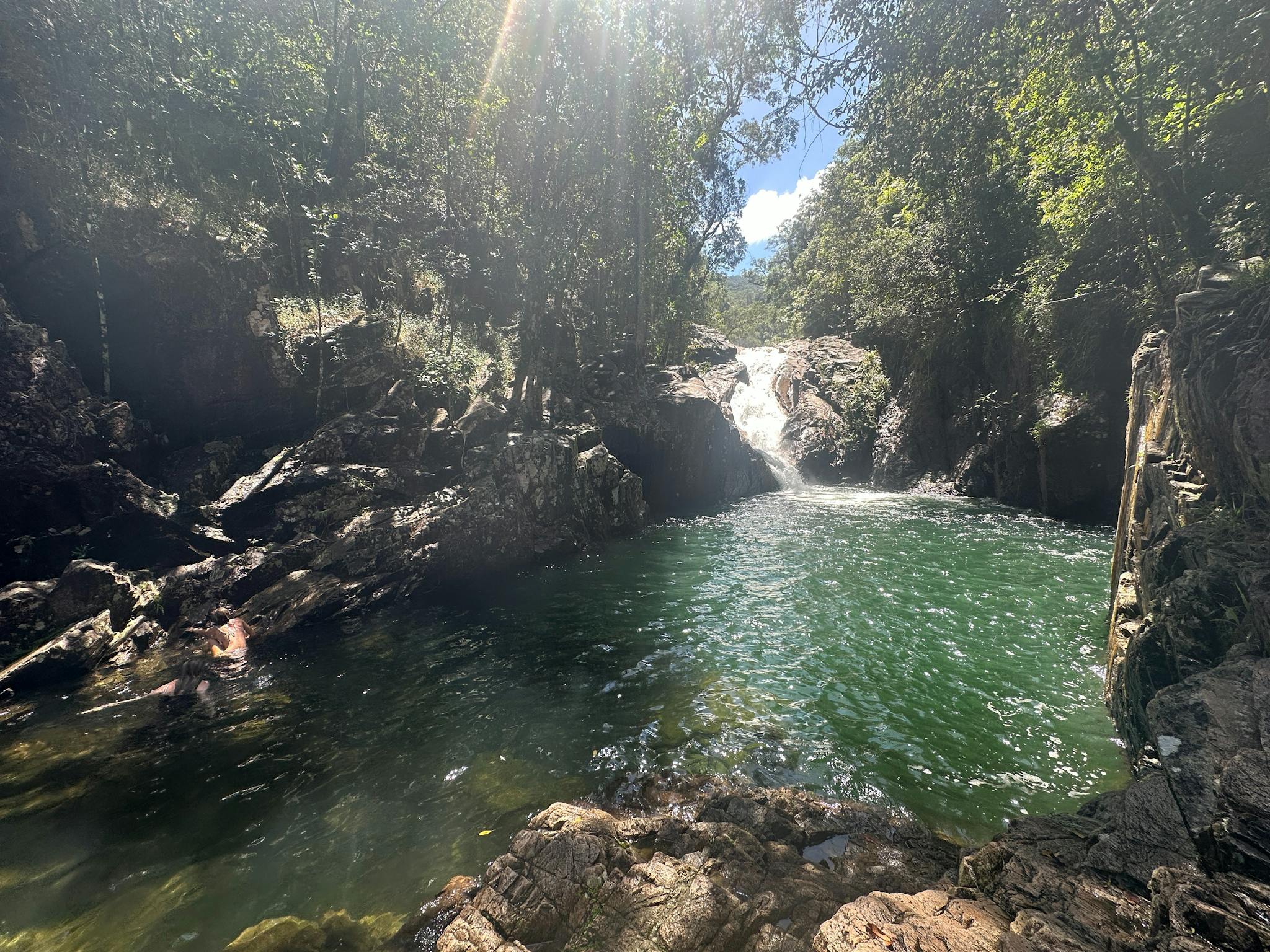 swimming spot Finch Hatton Gorge swimming spot Finch Hatton Gorge