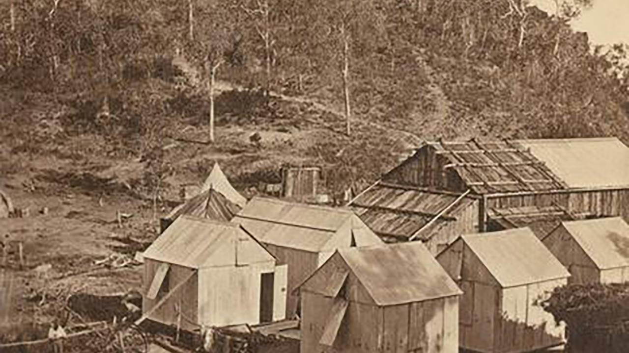 1870 - Goyder's Camp viewed from the now demolished Fort Hill