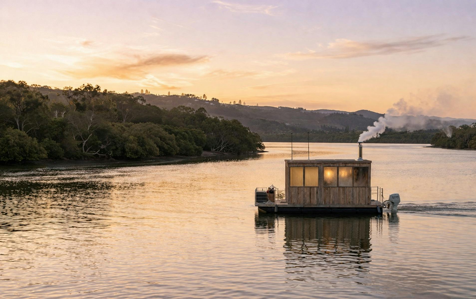 Bjørn Floating Sauna