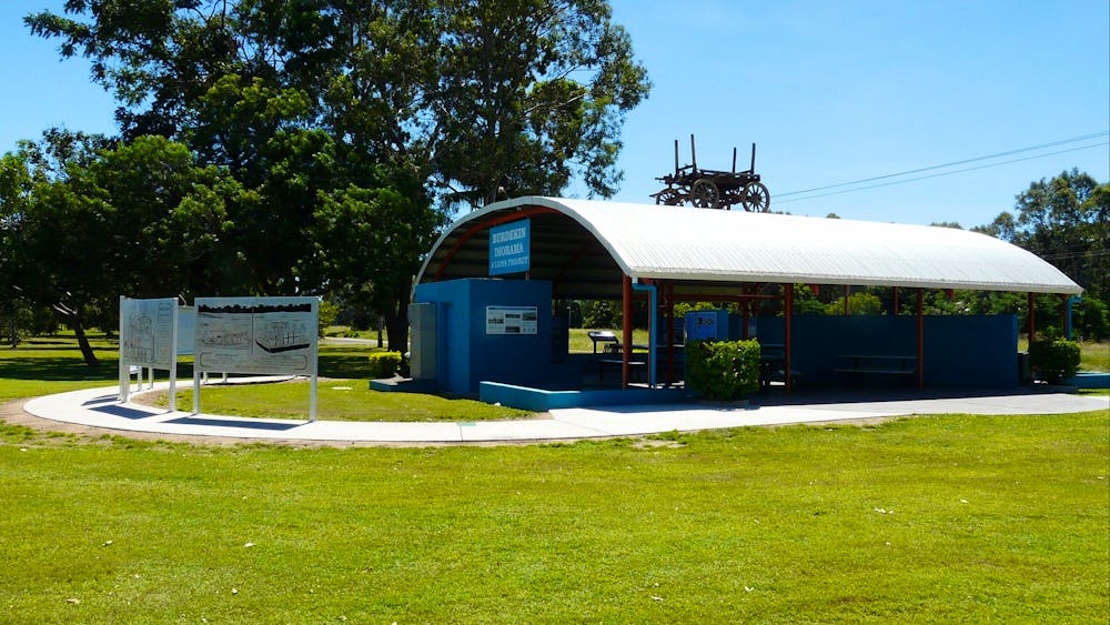 Burdekin Diorama