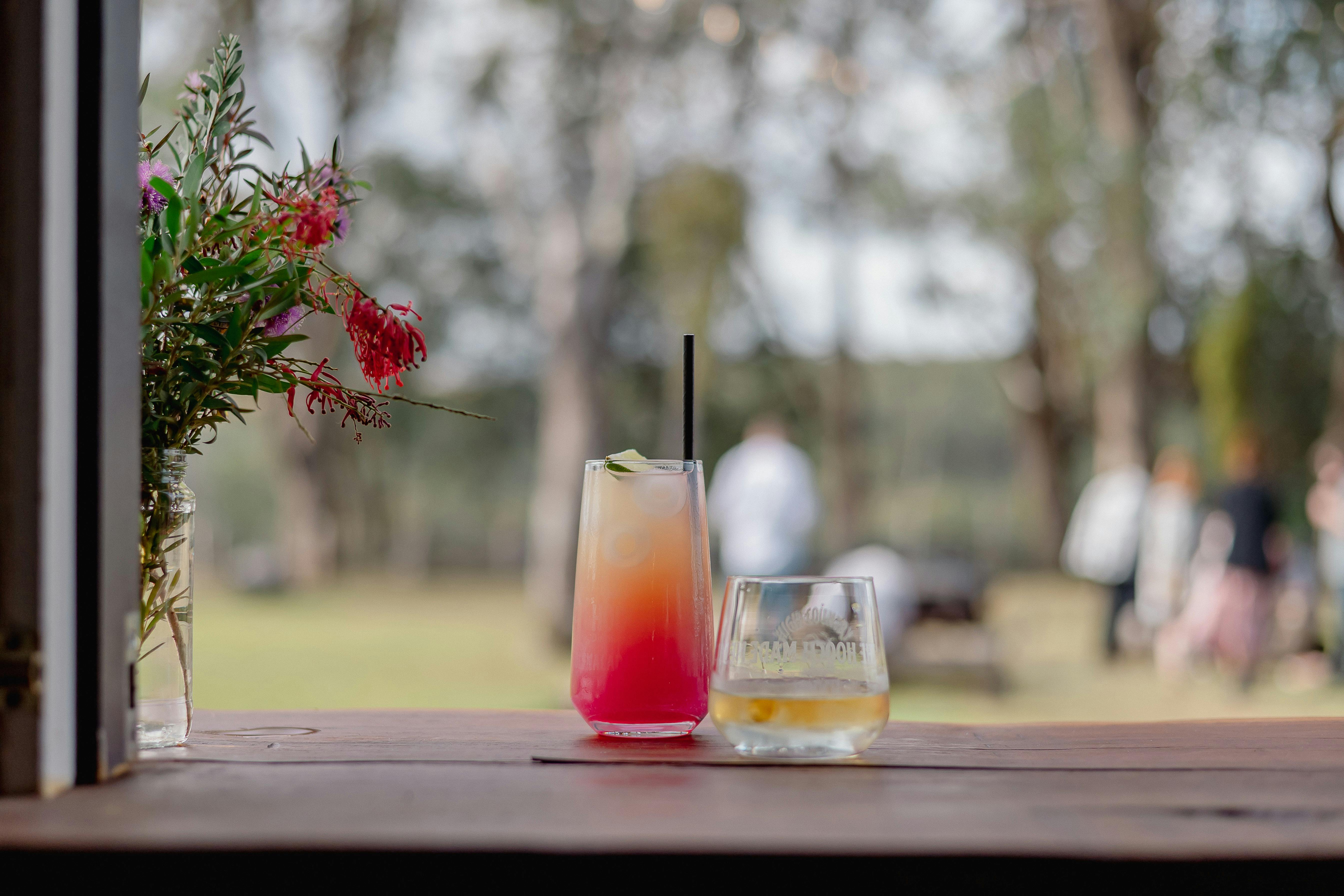 Calm Ya Farm cocktail and a mixed drink