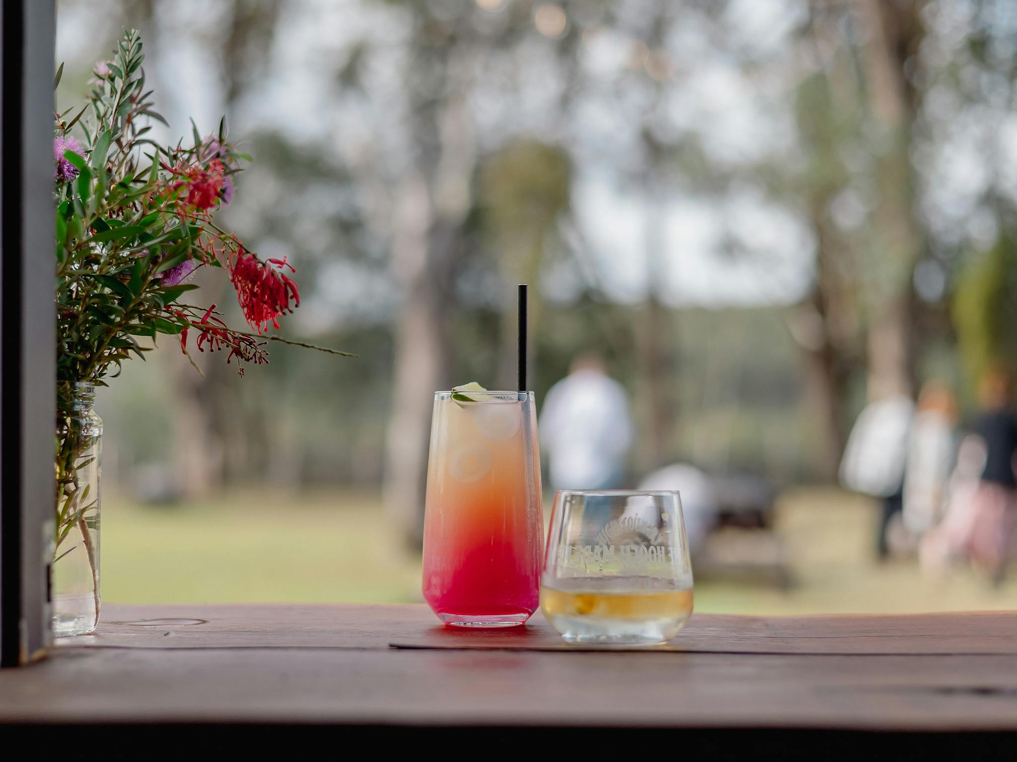 Calm Ya Farm cocktail and a mixed drink