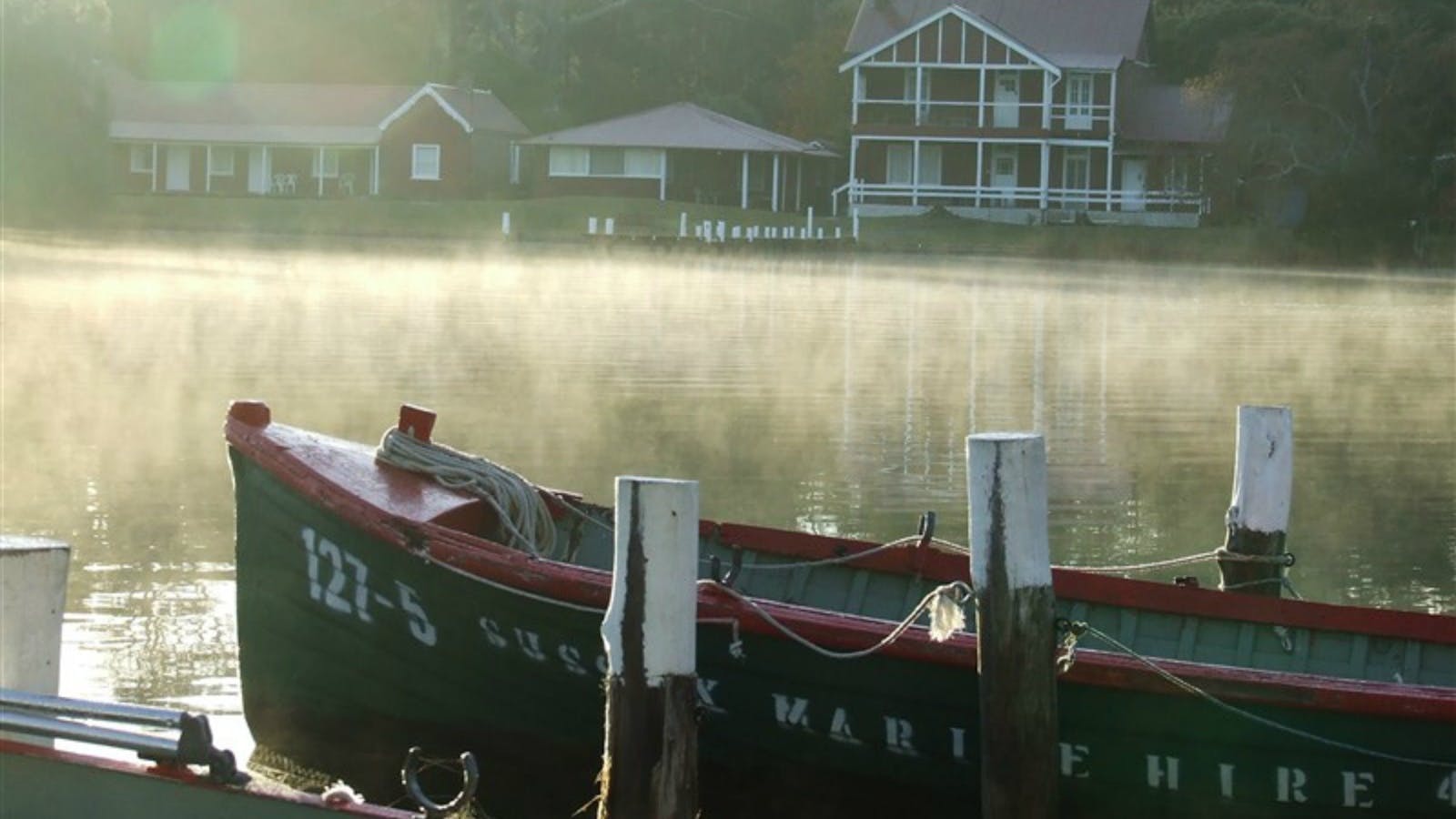 View across the water