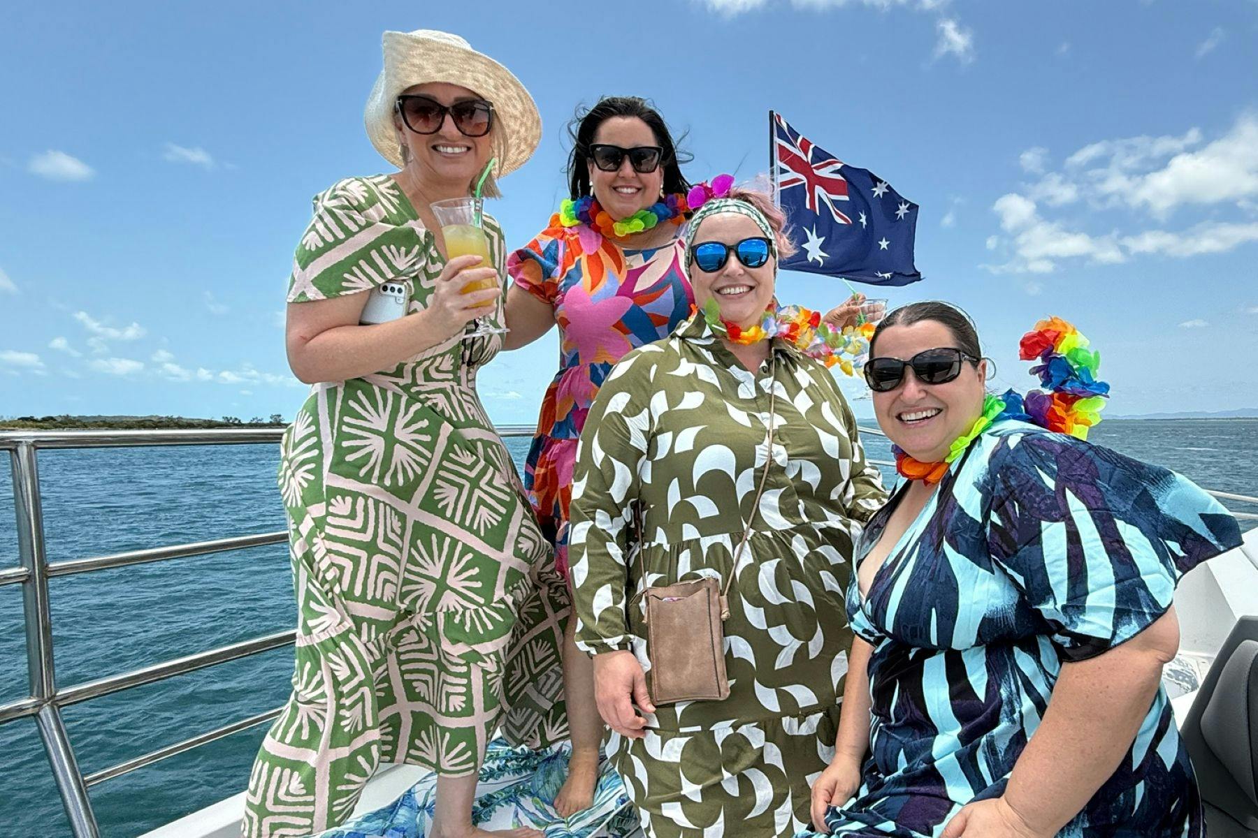 Wear your brightest tropical outfit and party the evening away