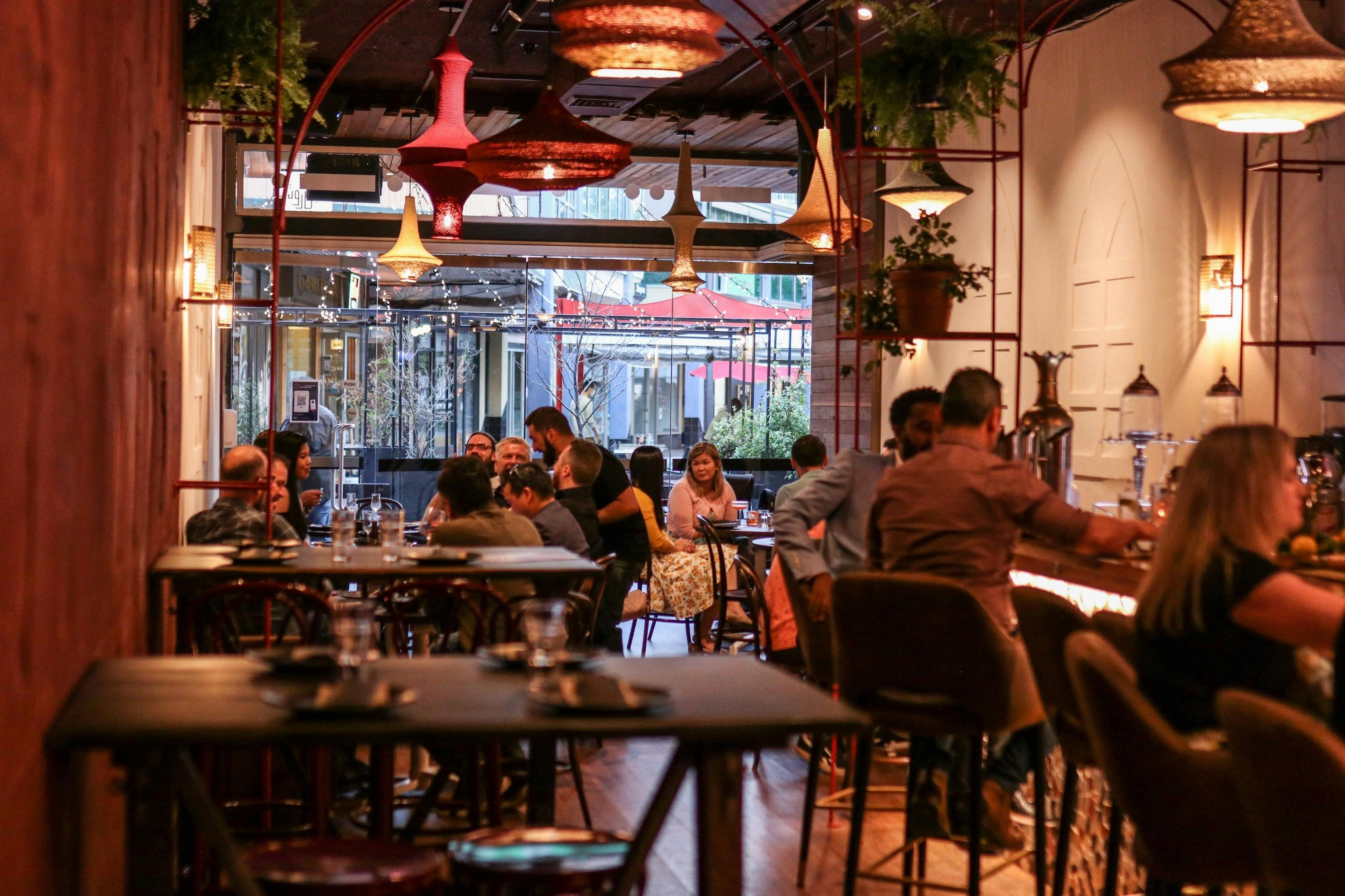 Interior photo of Bar Beirut