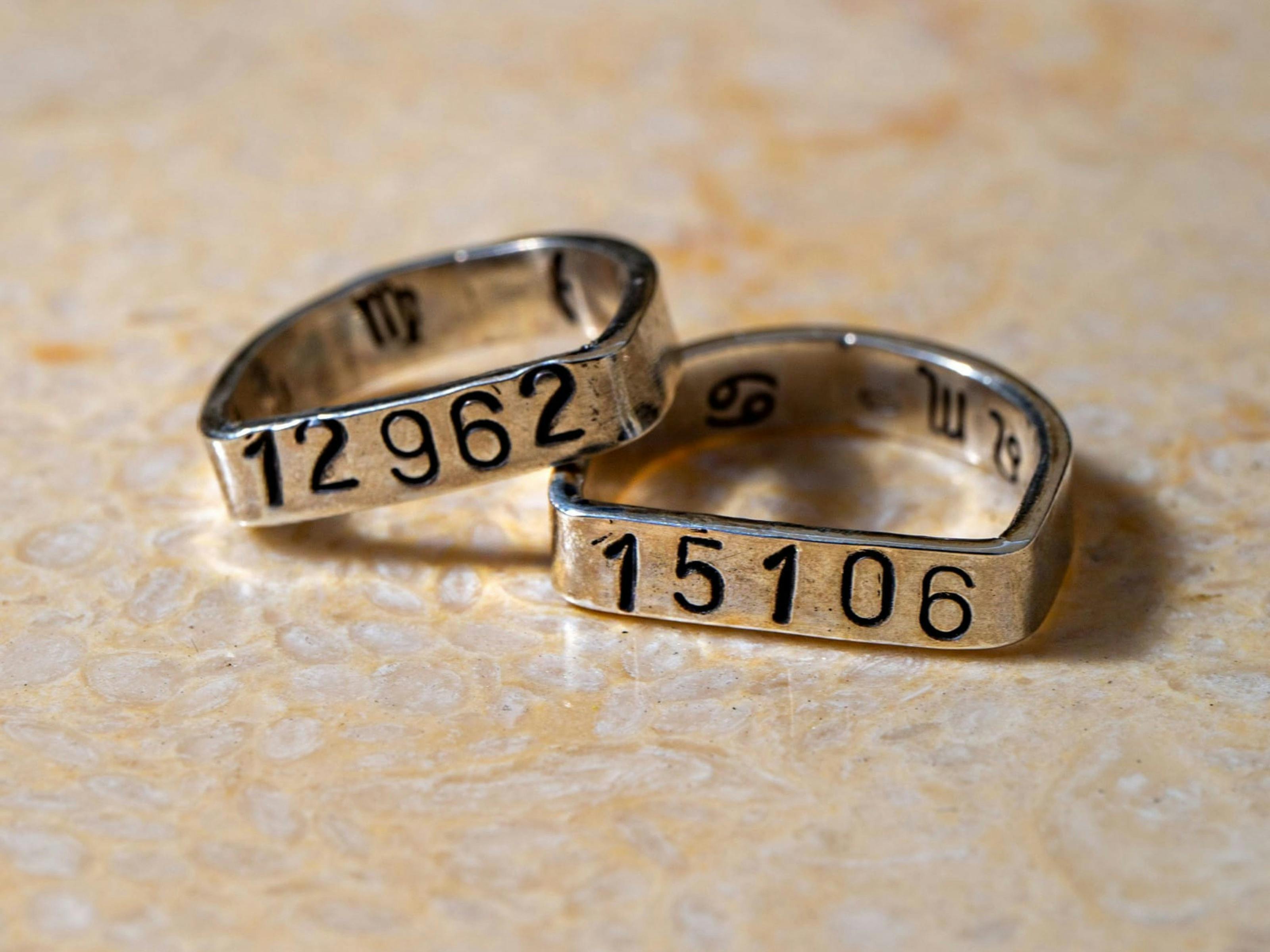 Design your own signet ring with a flat top, adding custom stamps on the surface or inside the band.