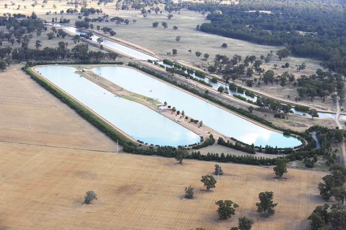 World class water ski lakes. Max Kirwan Ski Park available to hire for an hour a day.
