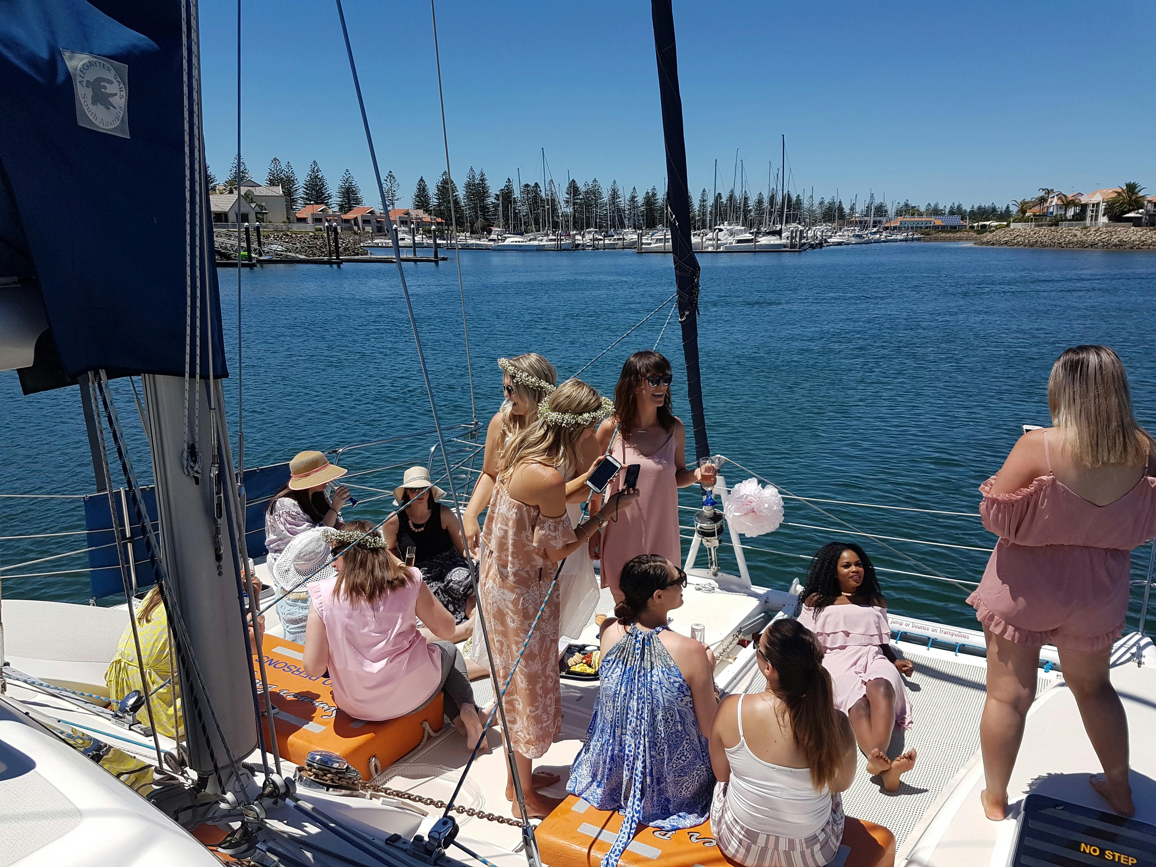 The spaciousness of Summer Breeze is a hit with the Hens Parties