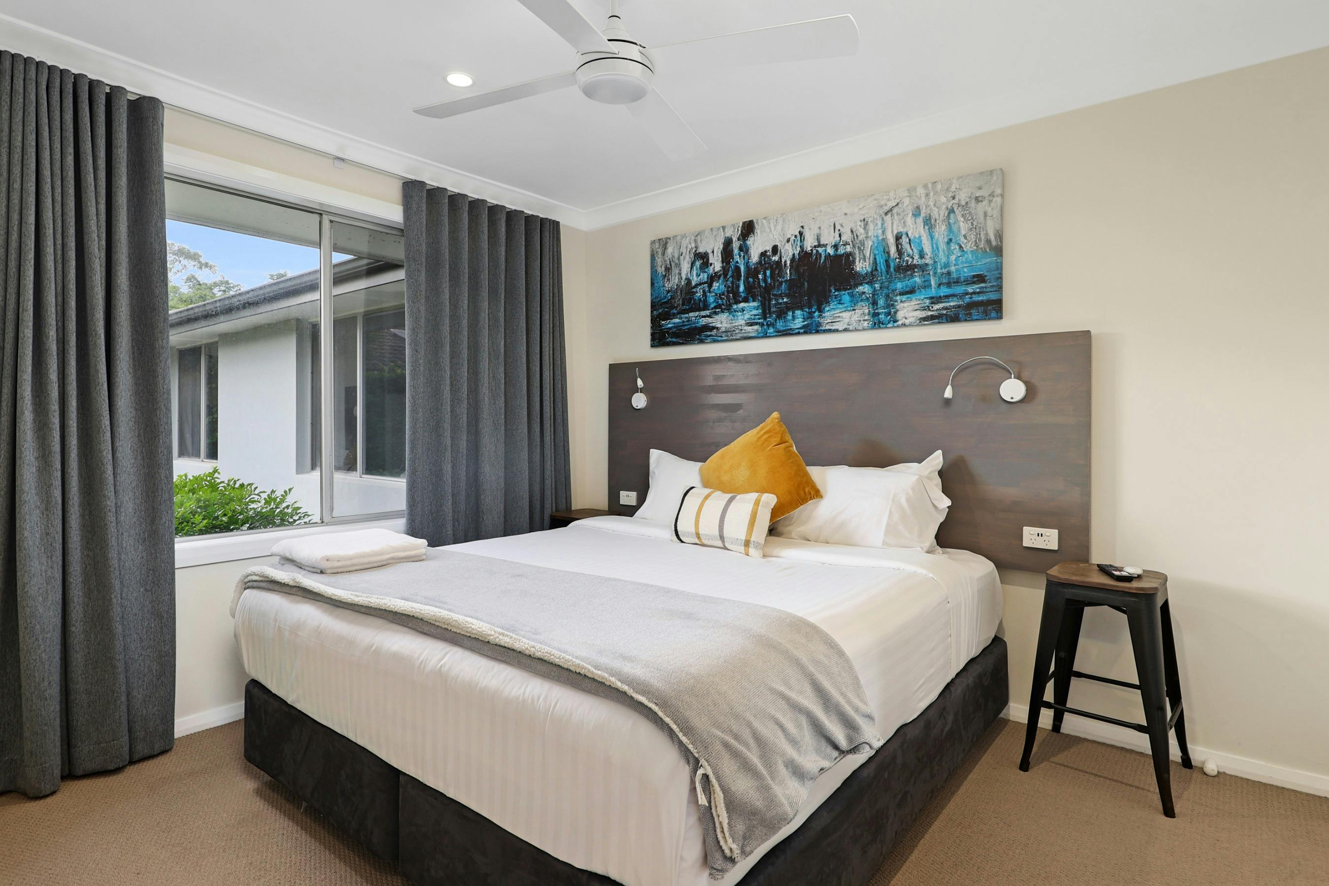 Jesmond 1-bedroom bedroom