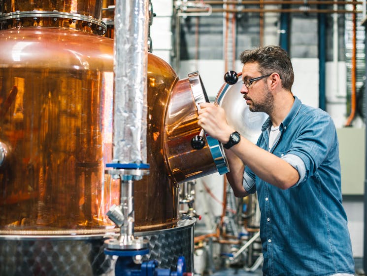 Go behind the scenes with our distillery tours