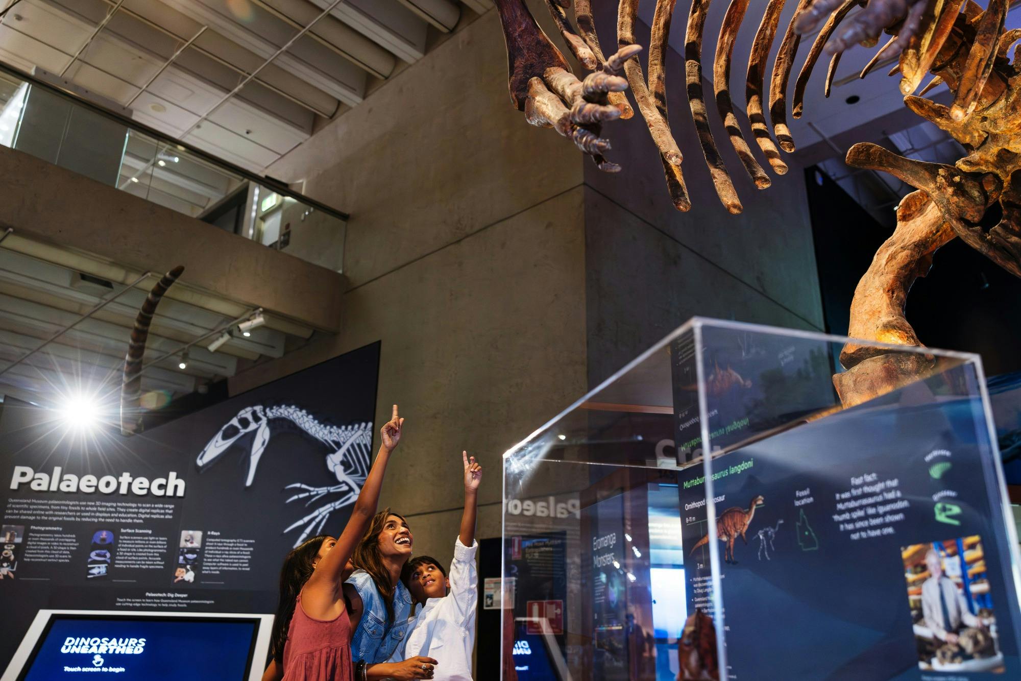 Dinosaurs Unearthed exhibition