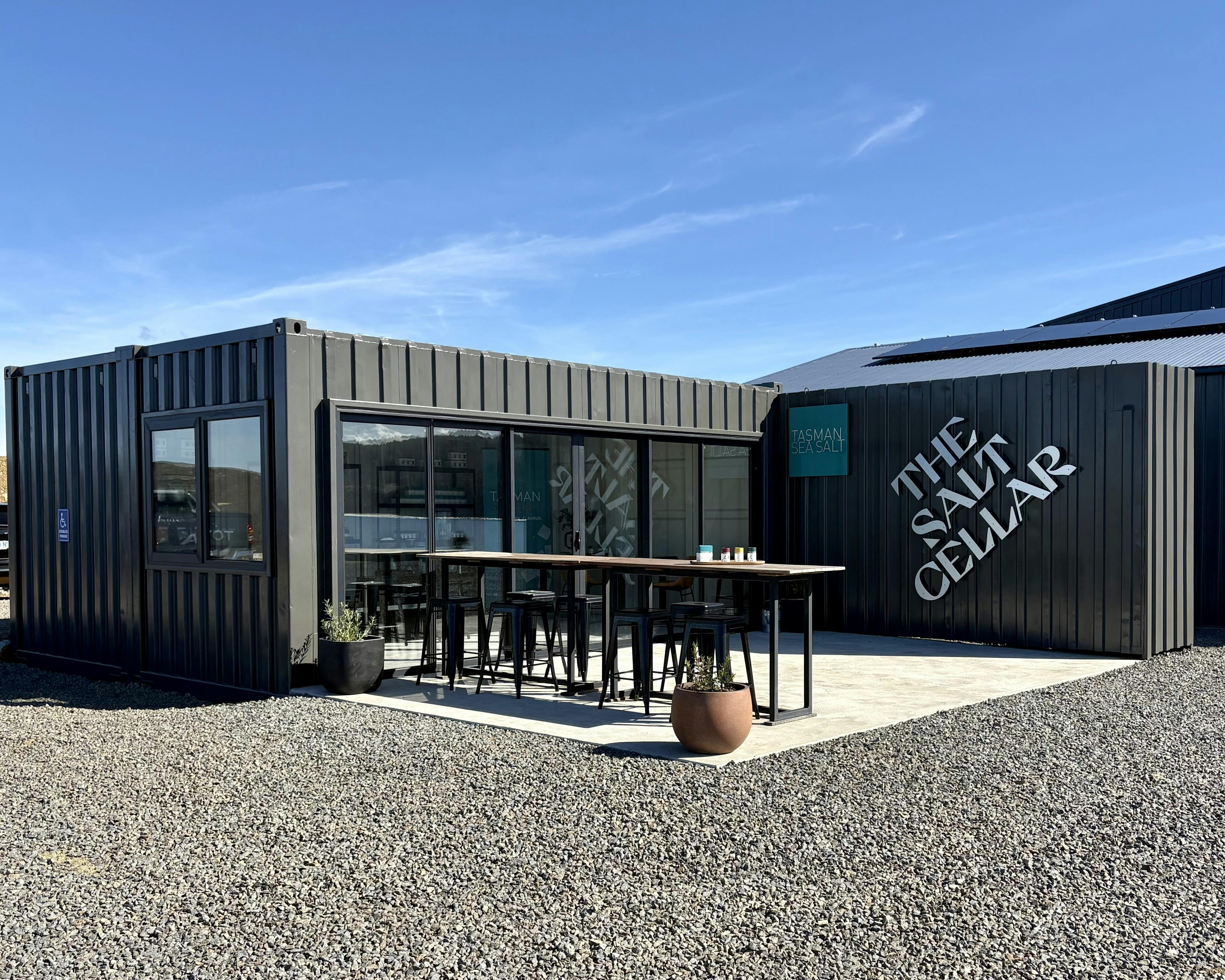 Cellar door at Tasman Sea Salt