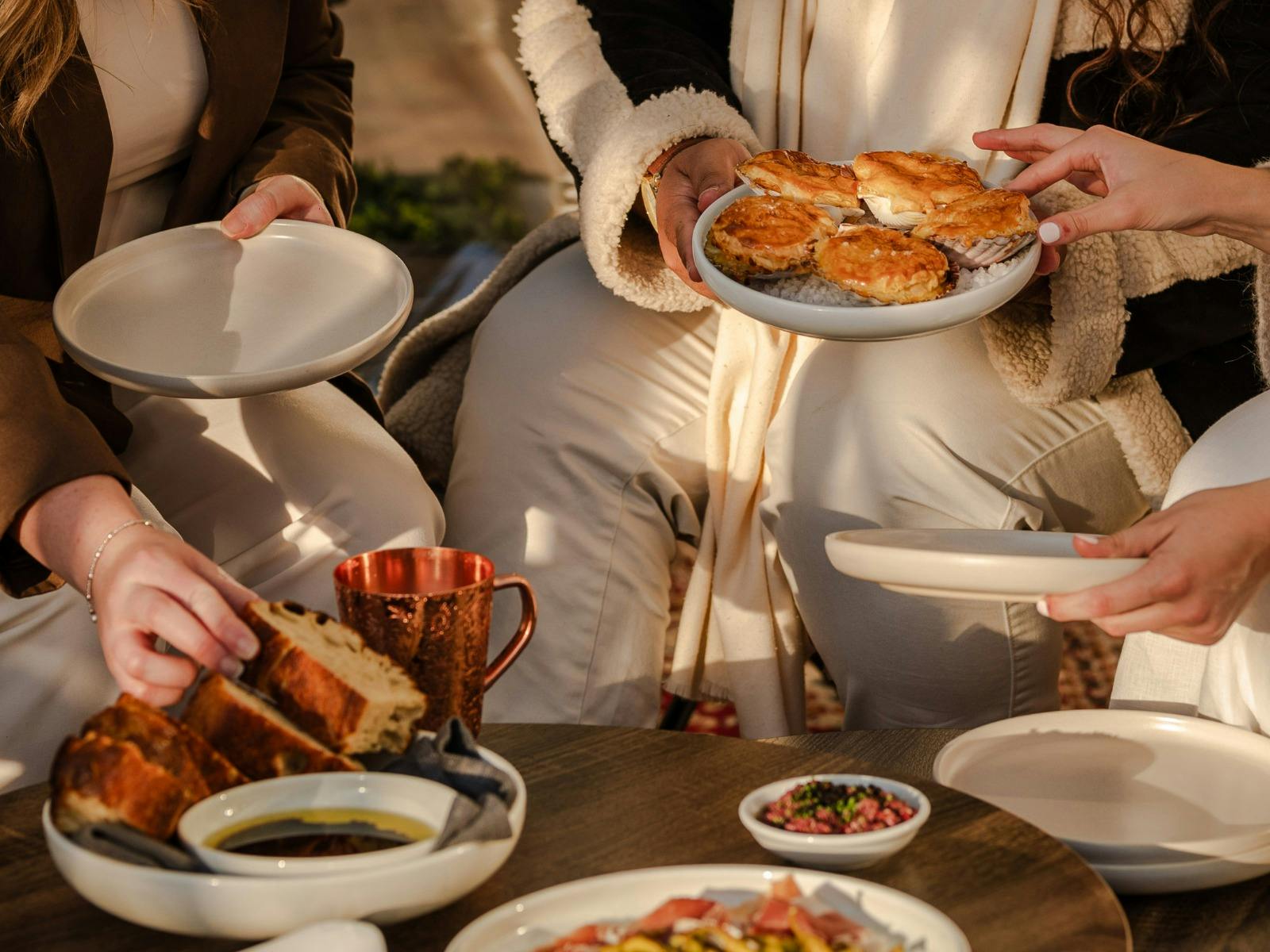 Food in the Winter Dome