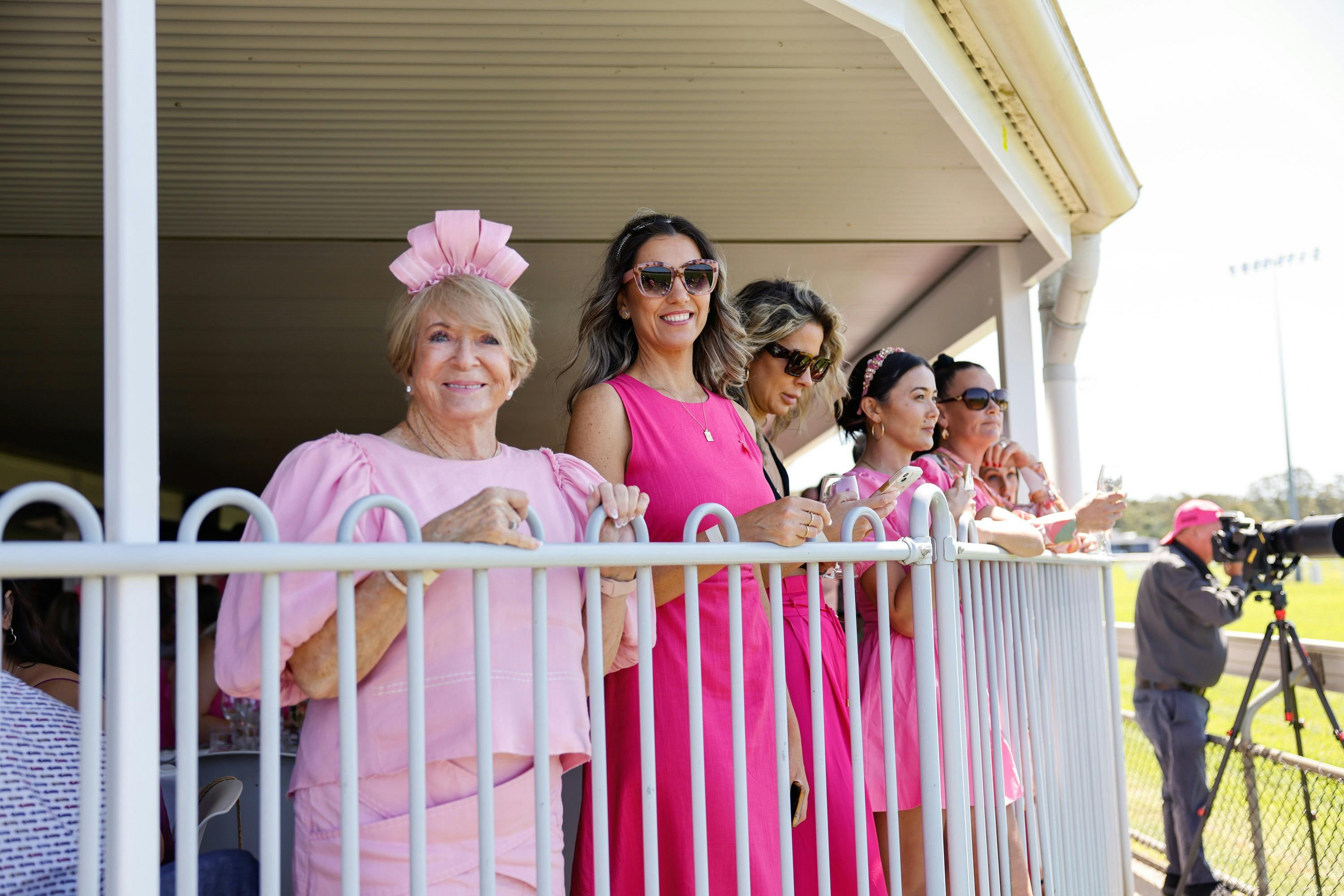 Champagne Garden Venue overlooking the Finishing Post