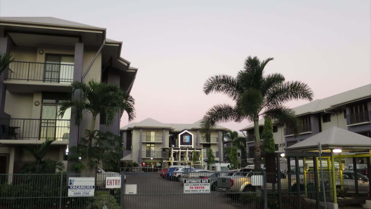 The building