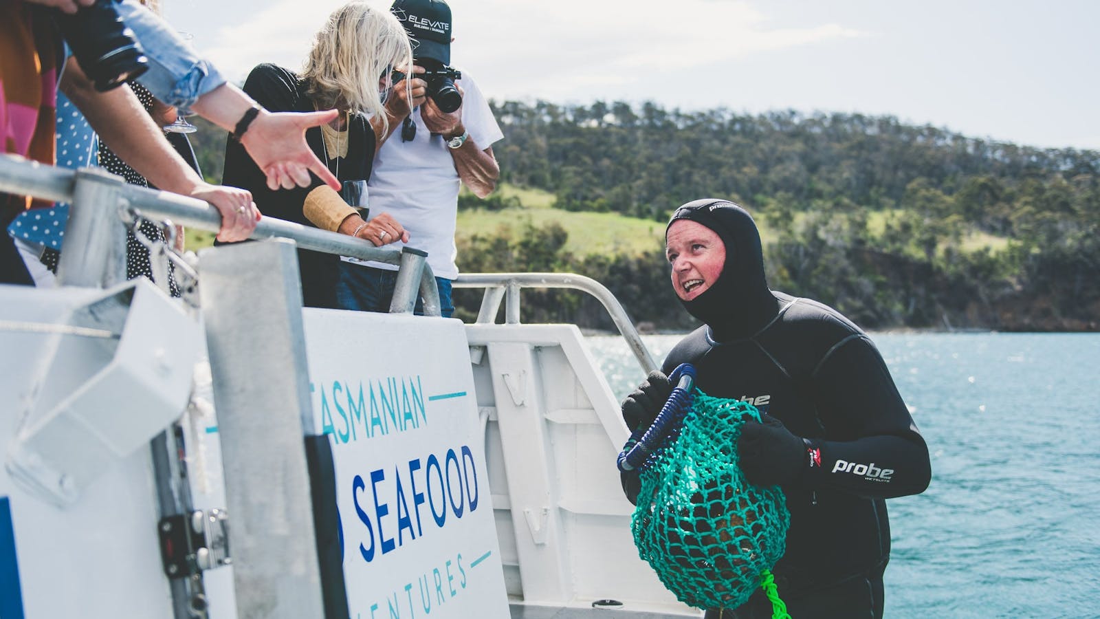 Catch fresh from the ocean