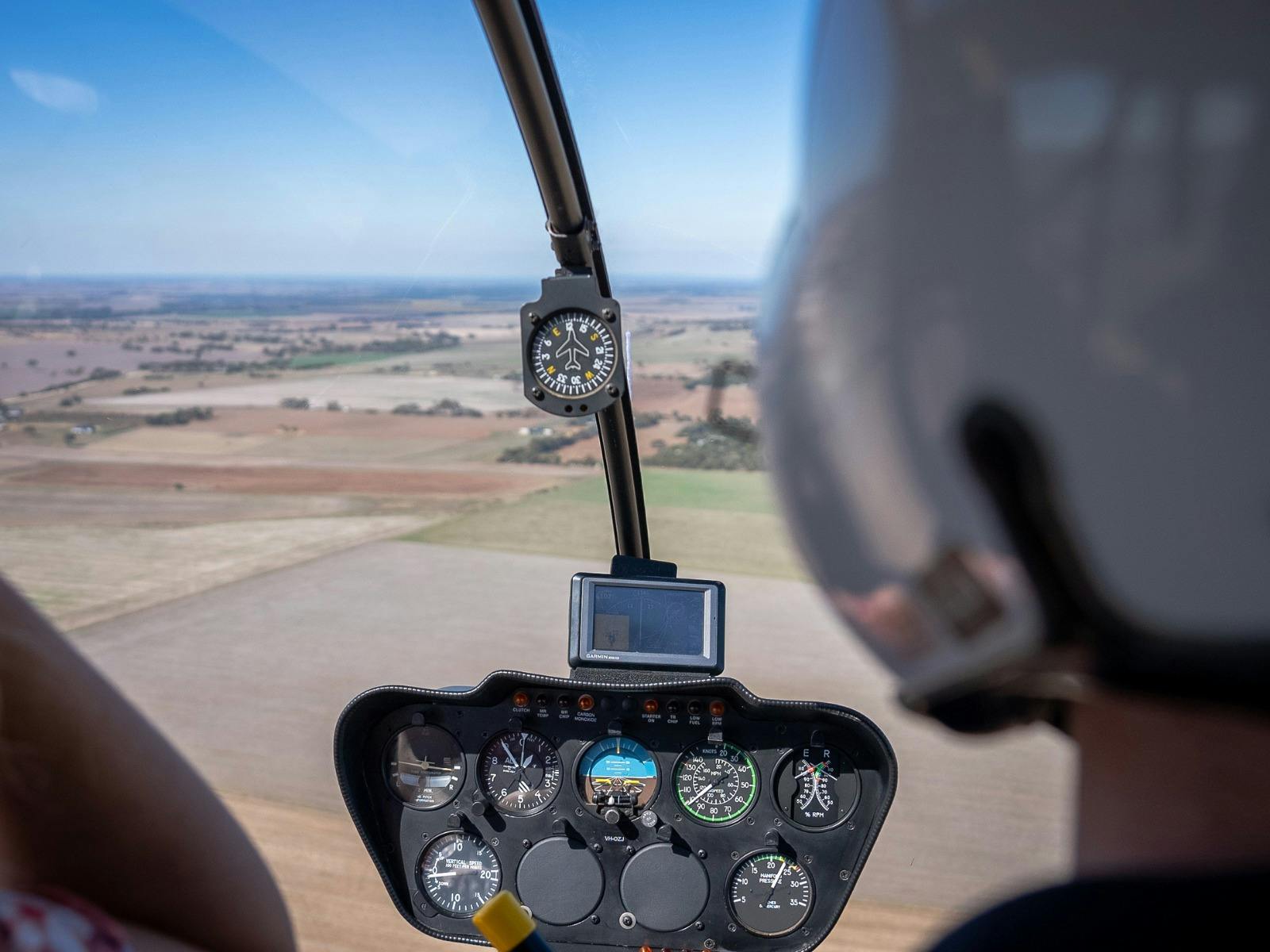 South Australian Helicopters view from the sky.