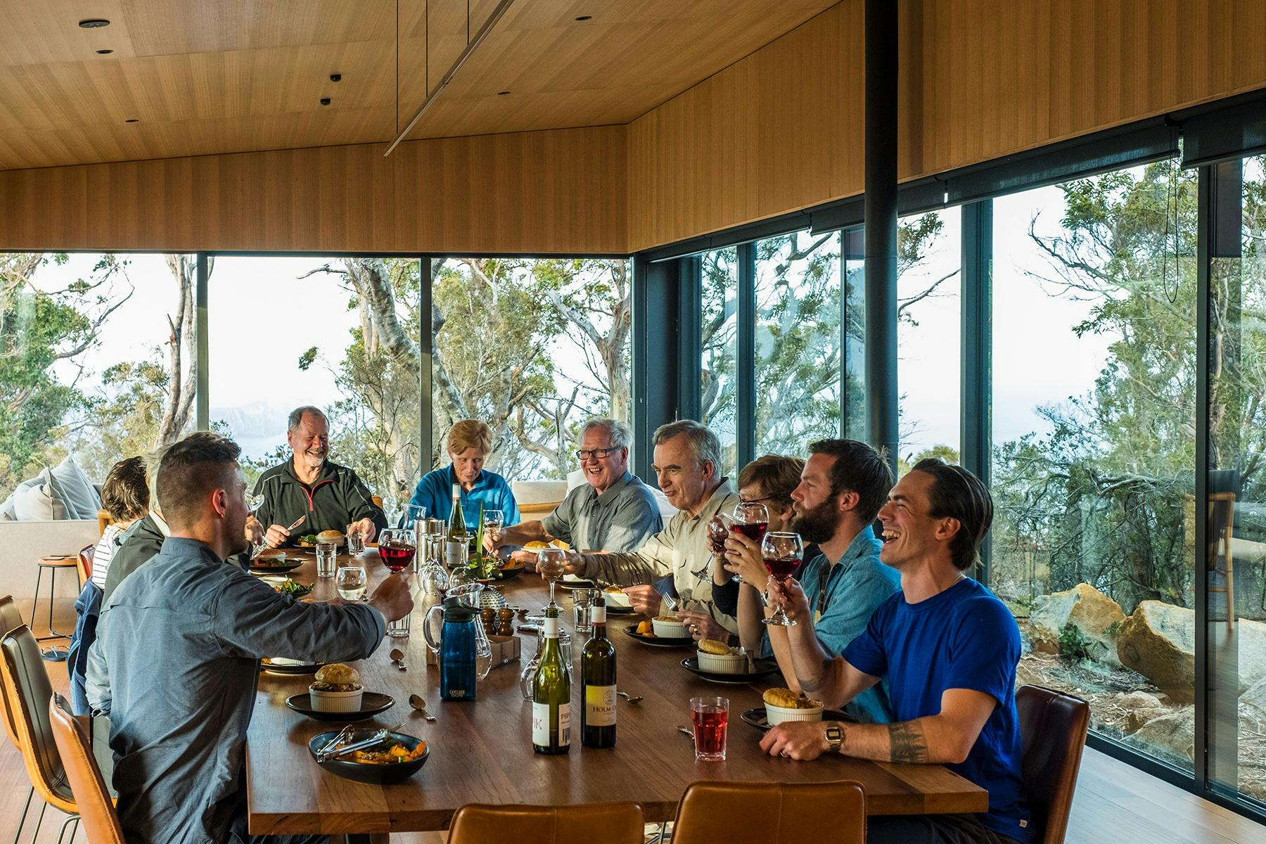 Three Capes Track dinner table