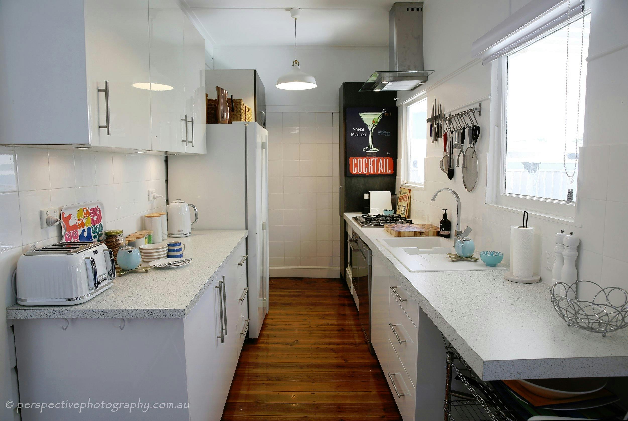 Make yourself at home in the brand new kitchen