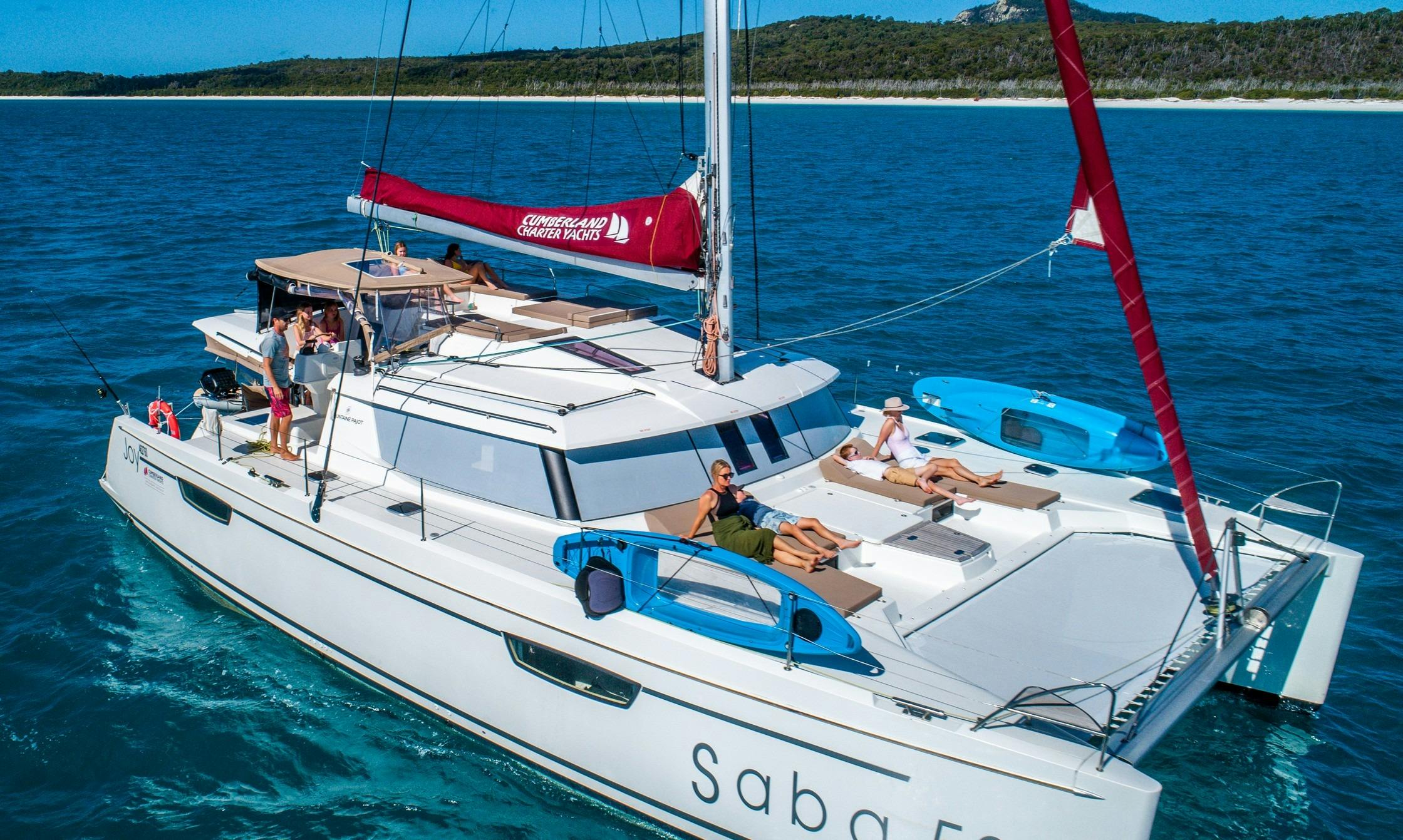 Saba 50 - under sail in the Whitsundays
